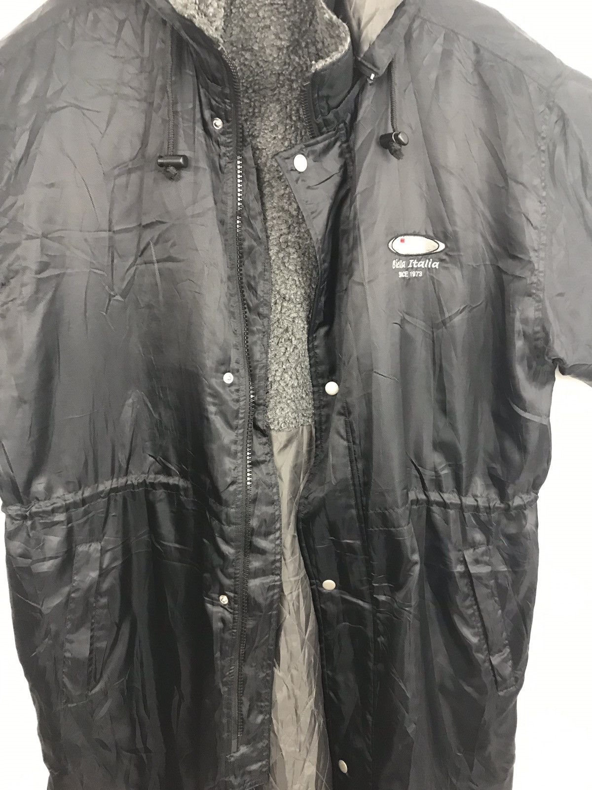 Fila Fila Biella Italia Padded Coach Parka Jacket Half Sherpa Size US L / EU 52-54 / 3 - 5 Thumbnail