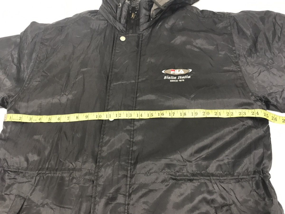 Fila Fila Biella Italia Padded Coach Parka Jacket Half Sherpa Size US L / EU 52-54 / 3 - 8 Thumbnail