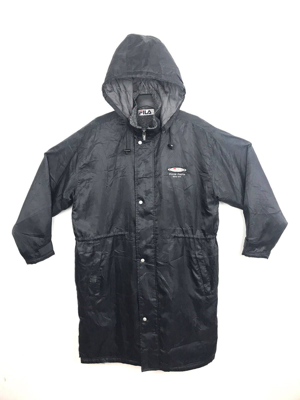 Fila Fila Biella Italia Padded Coach Parka Jacket Half Sherpa Size US L / EU 52-54 / 3 - 2 Thumbnail