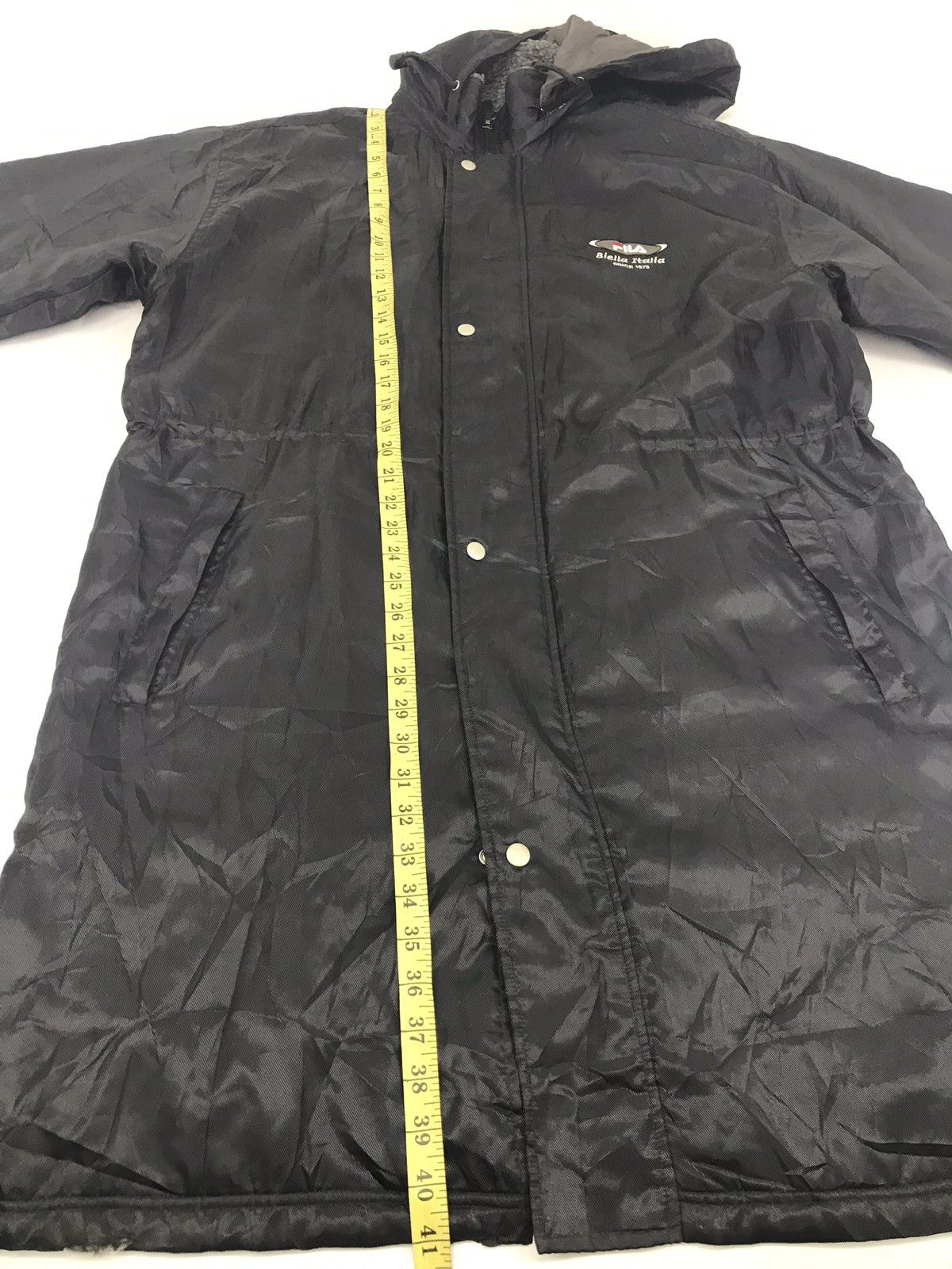 Fila Fila Biella Italia Padded Coach Parka Jacket Half Sherpa Size US L / EU 52-54 / 3 - 9 Thumbnail