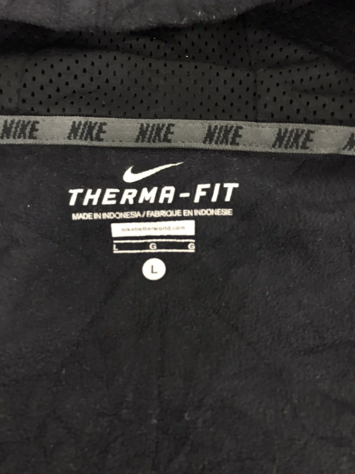 Nike Nike Therma Fit Swoosh Small Logo Sweatshirt Zipper Style Size US S / EU 44-46 / 1 - 4 Thumbnail