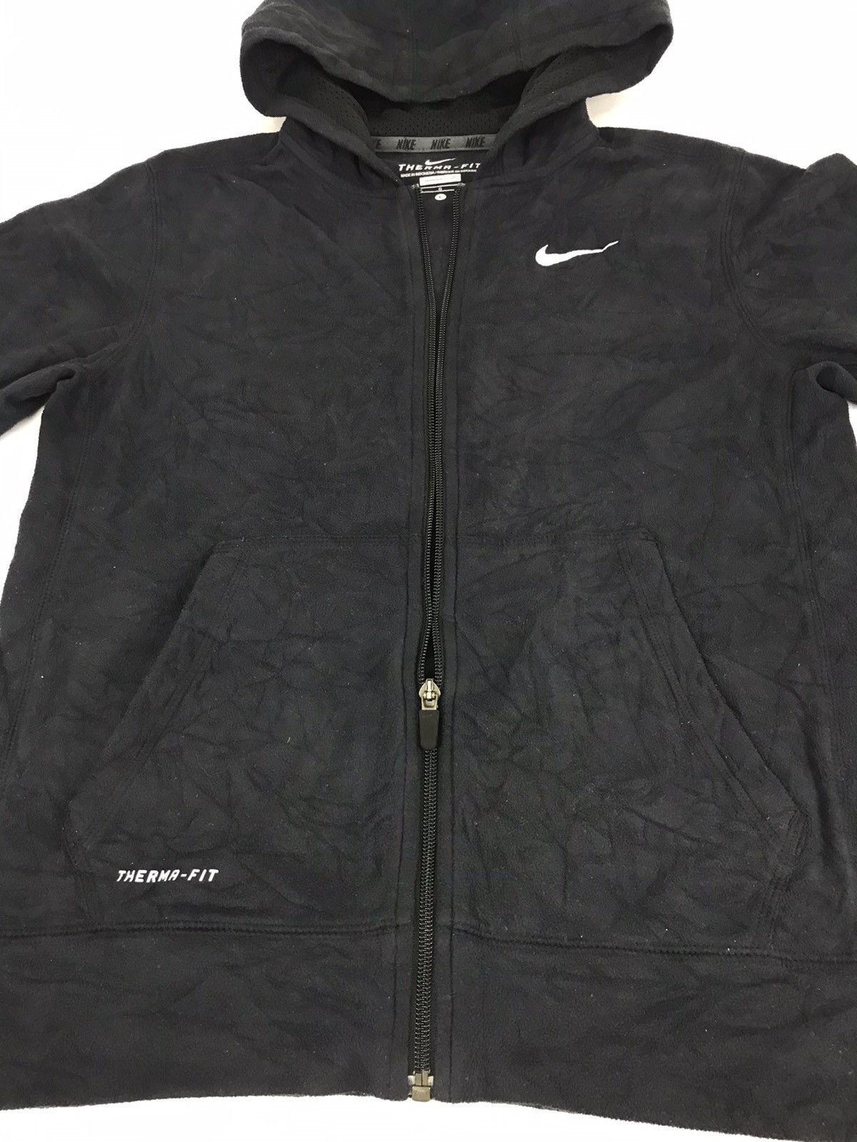 Nike Nike Therma Fit Swoosh Small Logo Sweatshirt Zipper Style Size US S / EU 44-46 / 1 - 2 Thumbnail