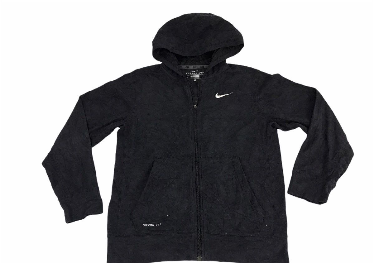 Nike Nike Therma Fit Swoosh Small Logo Sweatshirt Zipper Style Size US S / EU 44-46 / 1 - 1 Thumbnail