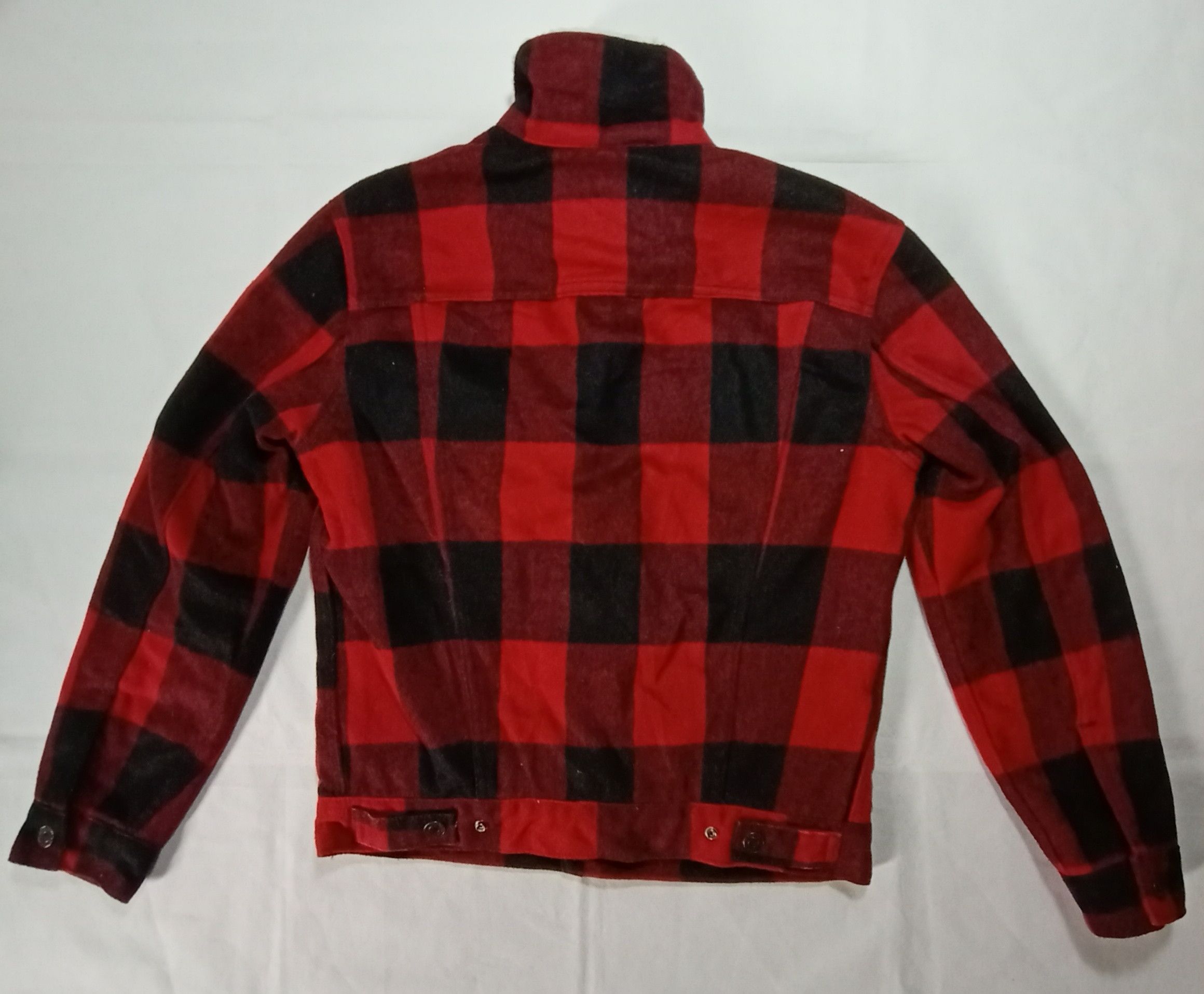 Levi's Sherpa Flannel Shirt Jacket Plaid Check Classic