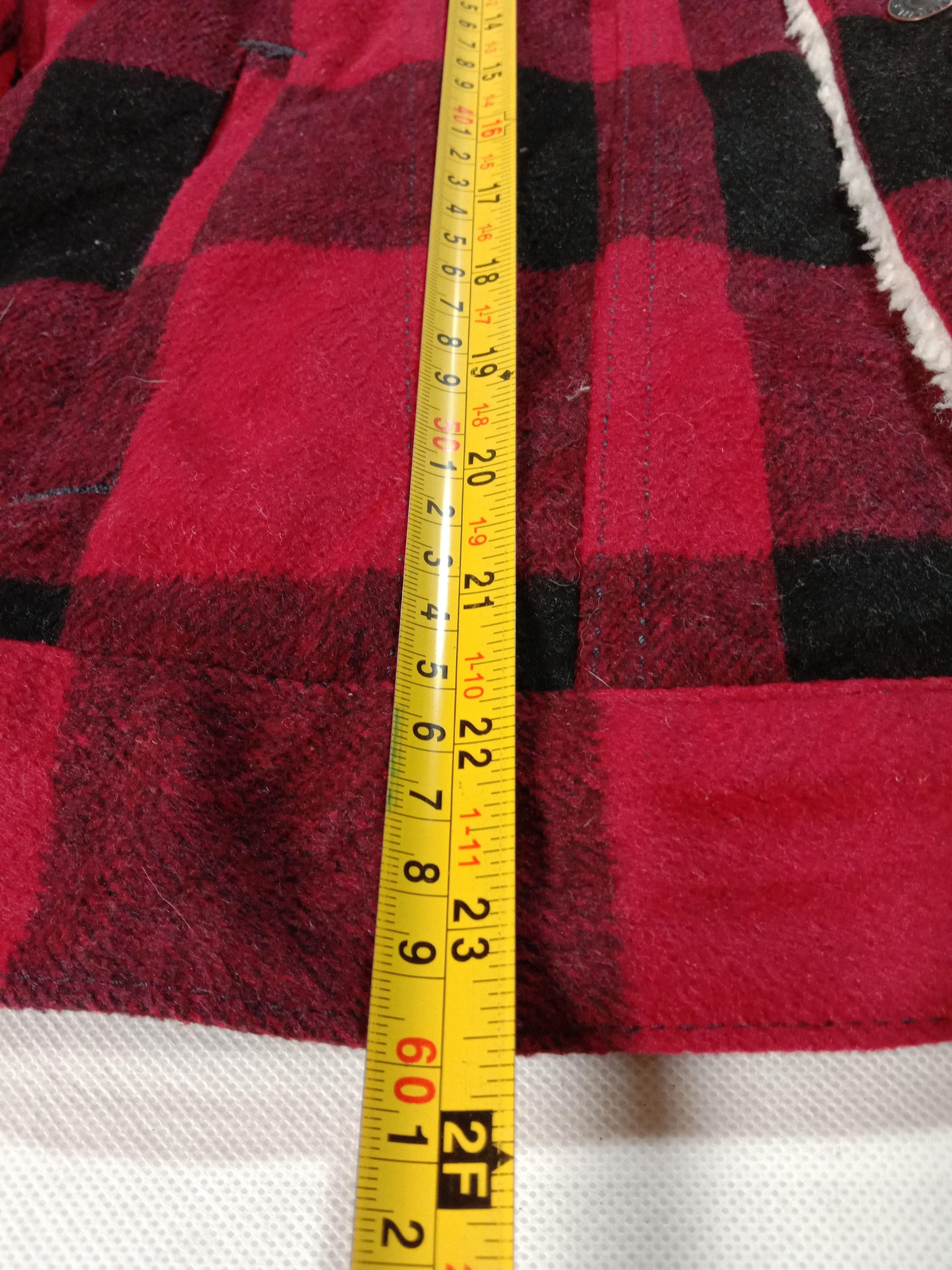 Flannel Levi’s Sherpa Flannel Shirt Jacket Plaid Check Classic Size S / US 4 / IT 40 - 10 Thumbnail