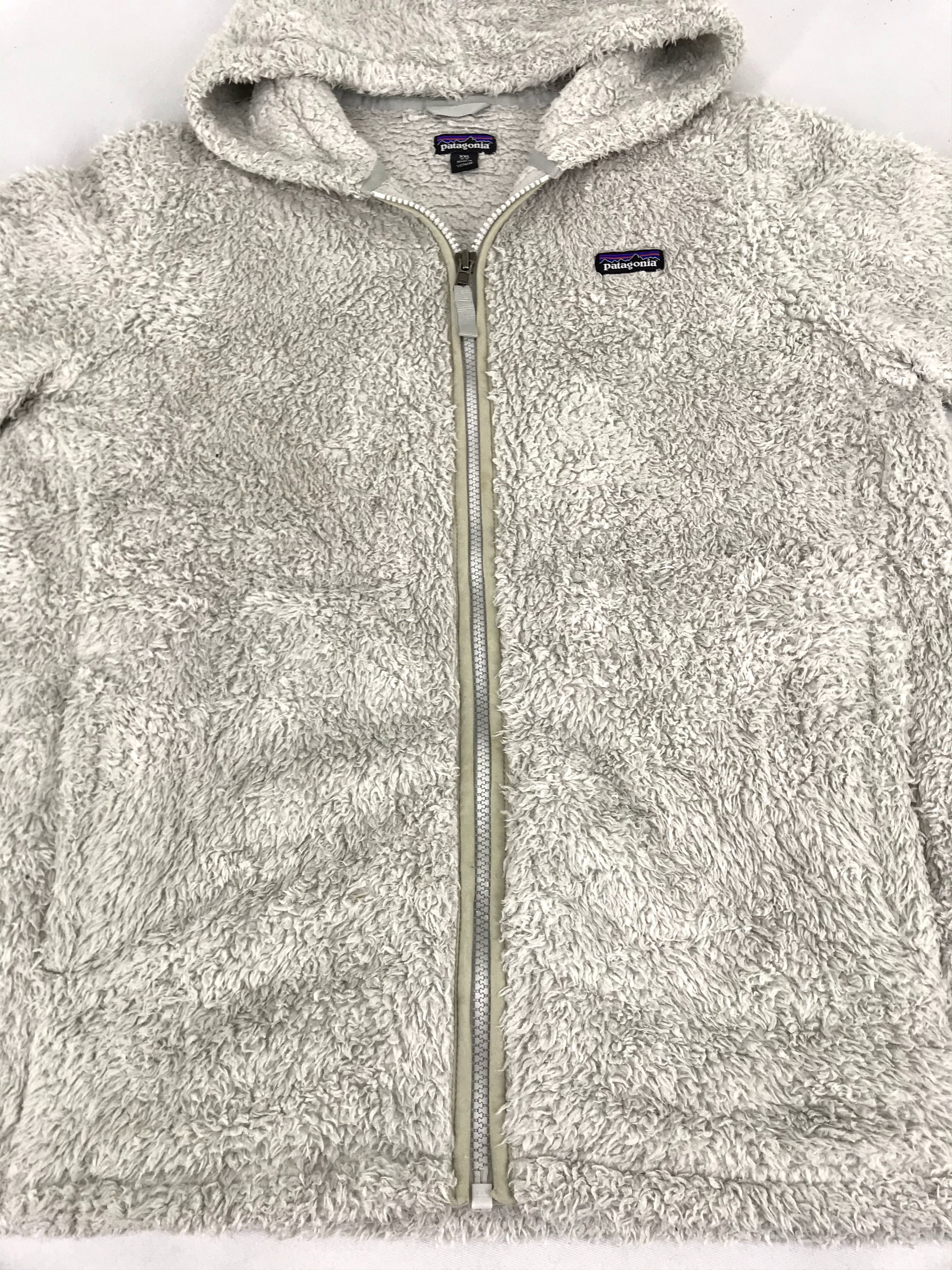 Patagonia Vintage Style Patagonia Fleece Hoodie Fluffy Jacket Size S / US 4 / IT 40 - 2 Thumbnail