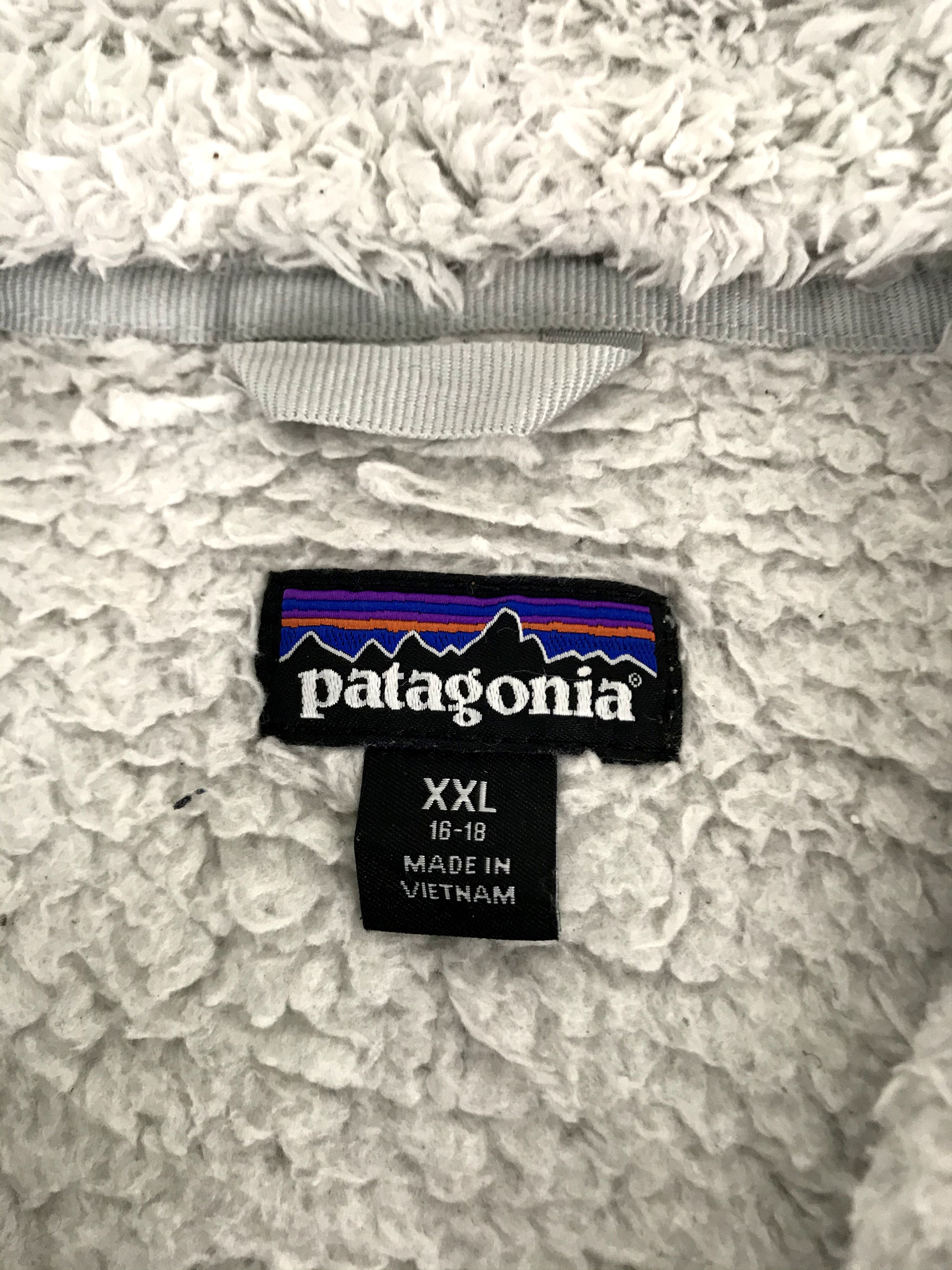 Patagonia Vintage Style Patagonia Fleece Hoodie Fluffy Jacket Size S / US 4 / IT 40 - 4 Thumbnail