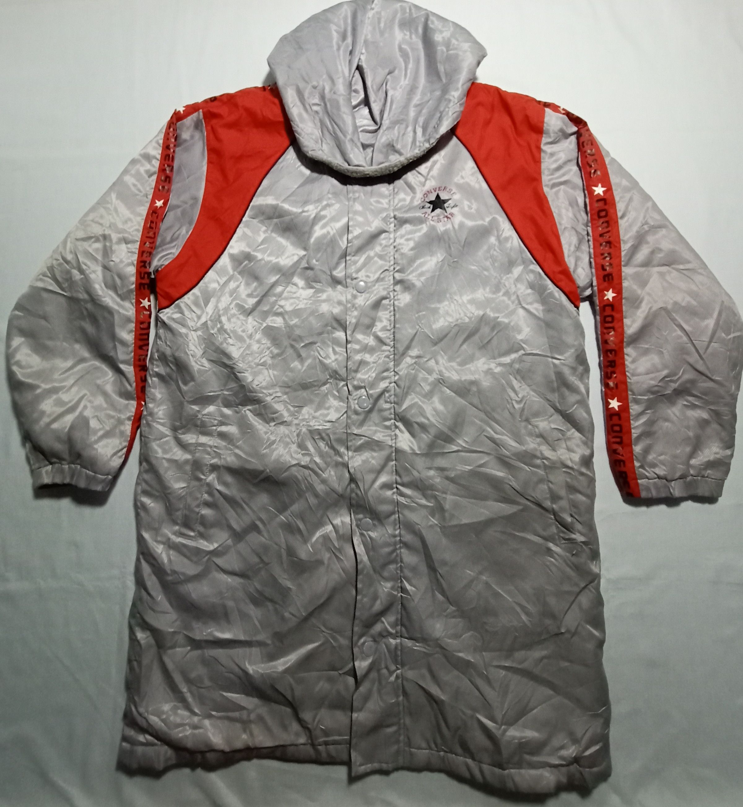 Converse CONVERSE All Stars Heavy Parka Sherpa Jacket Size US L / EU 52-54 / 3 - 2 Thumbnail