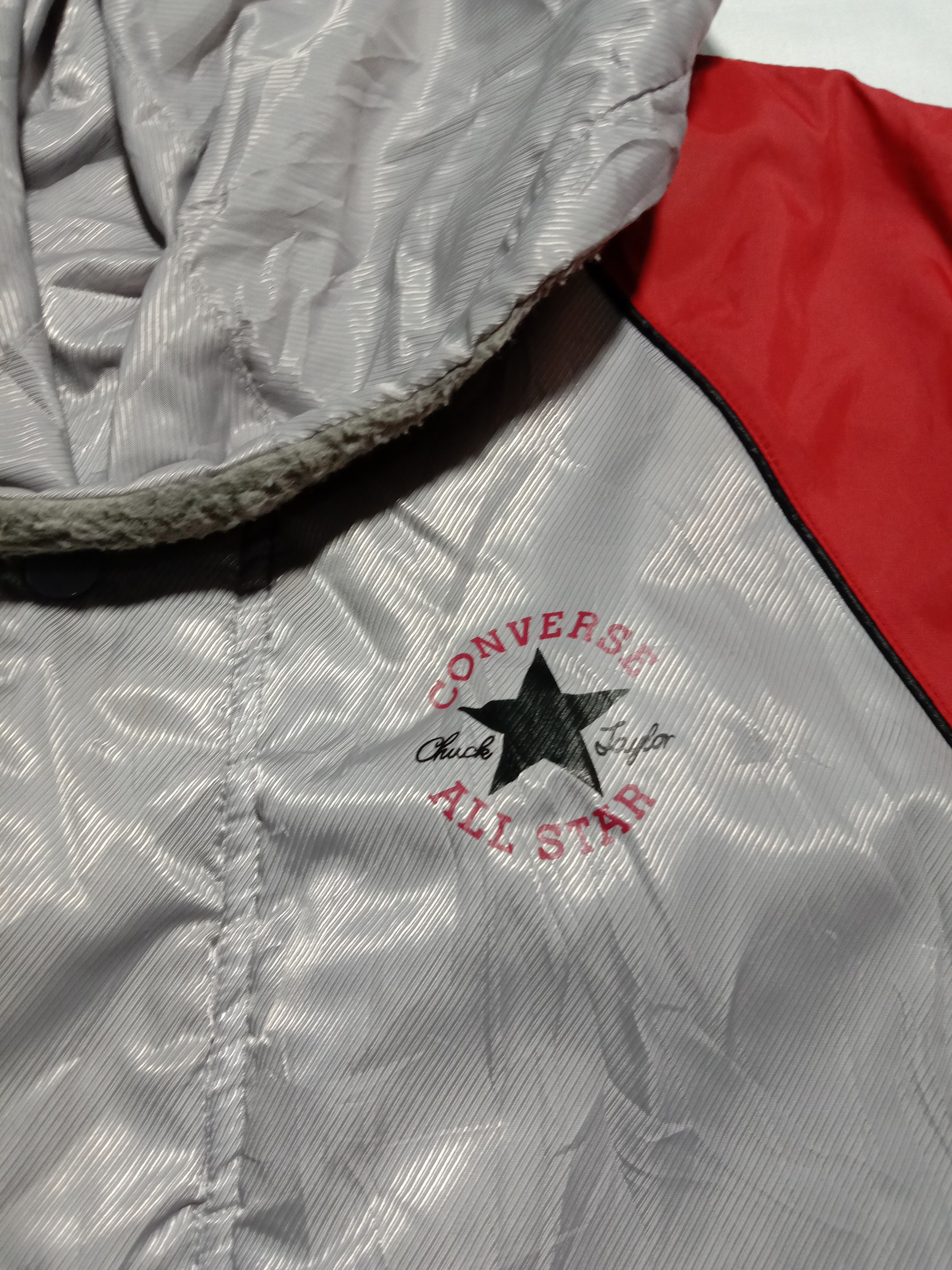 Converse CONVERSE All Stars Heavy Parka Sherpa Jacket Size US L / EU 52-54 / 3 - 3 Thumbnail