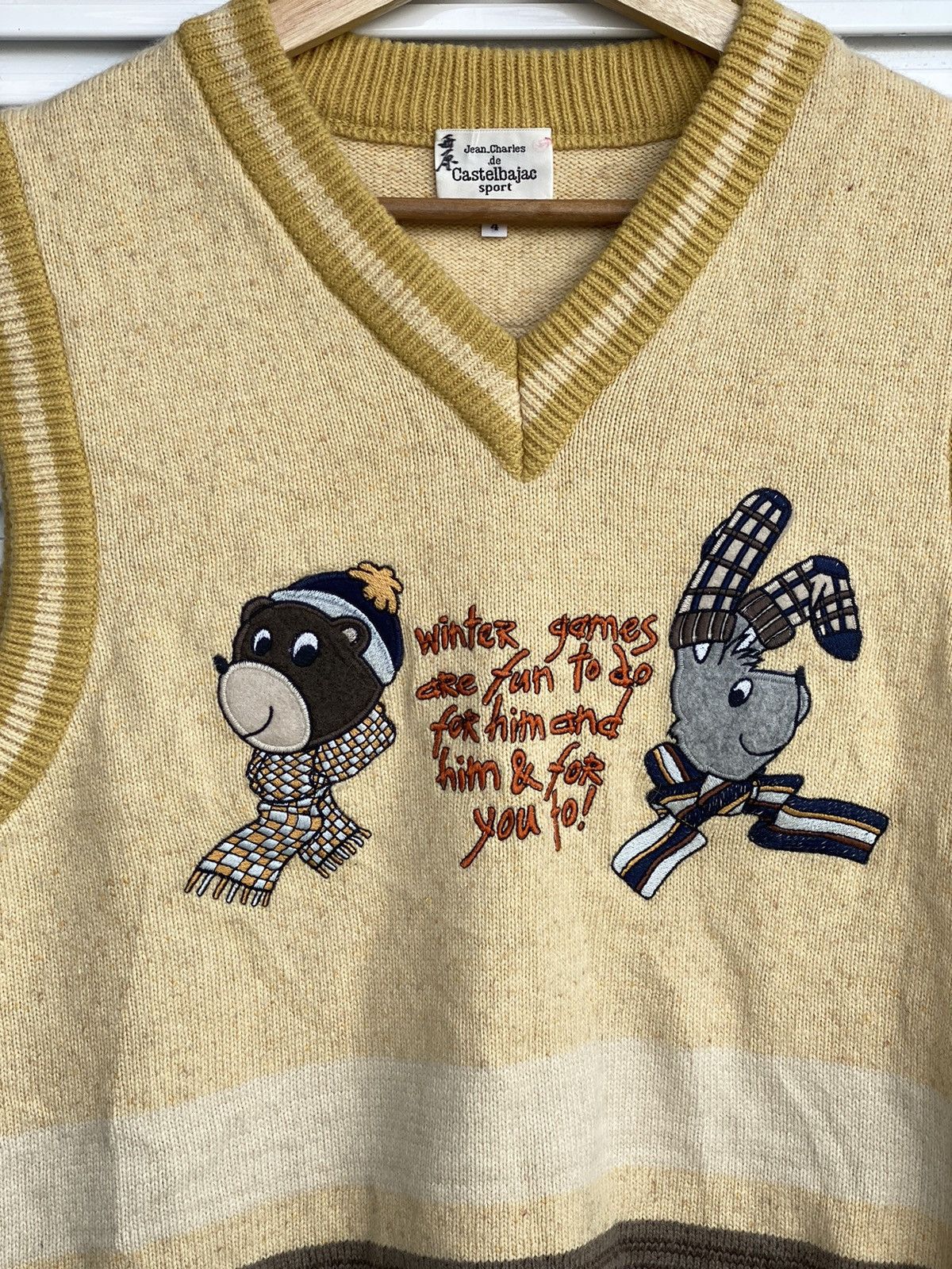 Vintage Jean Charles De Castelbajac Winter Vest