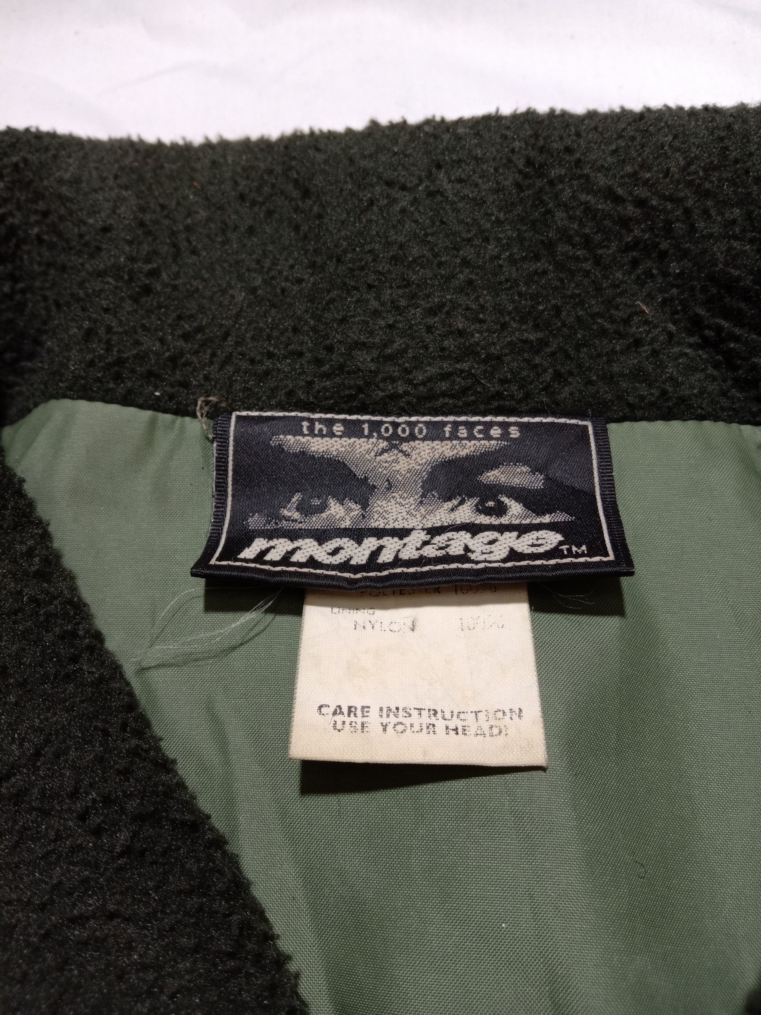 Japanese Brand Montage The 1000 Faces Nice Winter Fleece Jacket Size US L / EU 52-54 / 3 - 2 Thumbnail