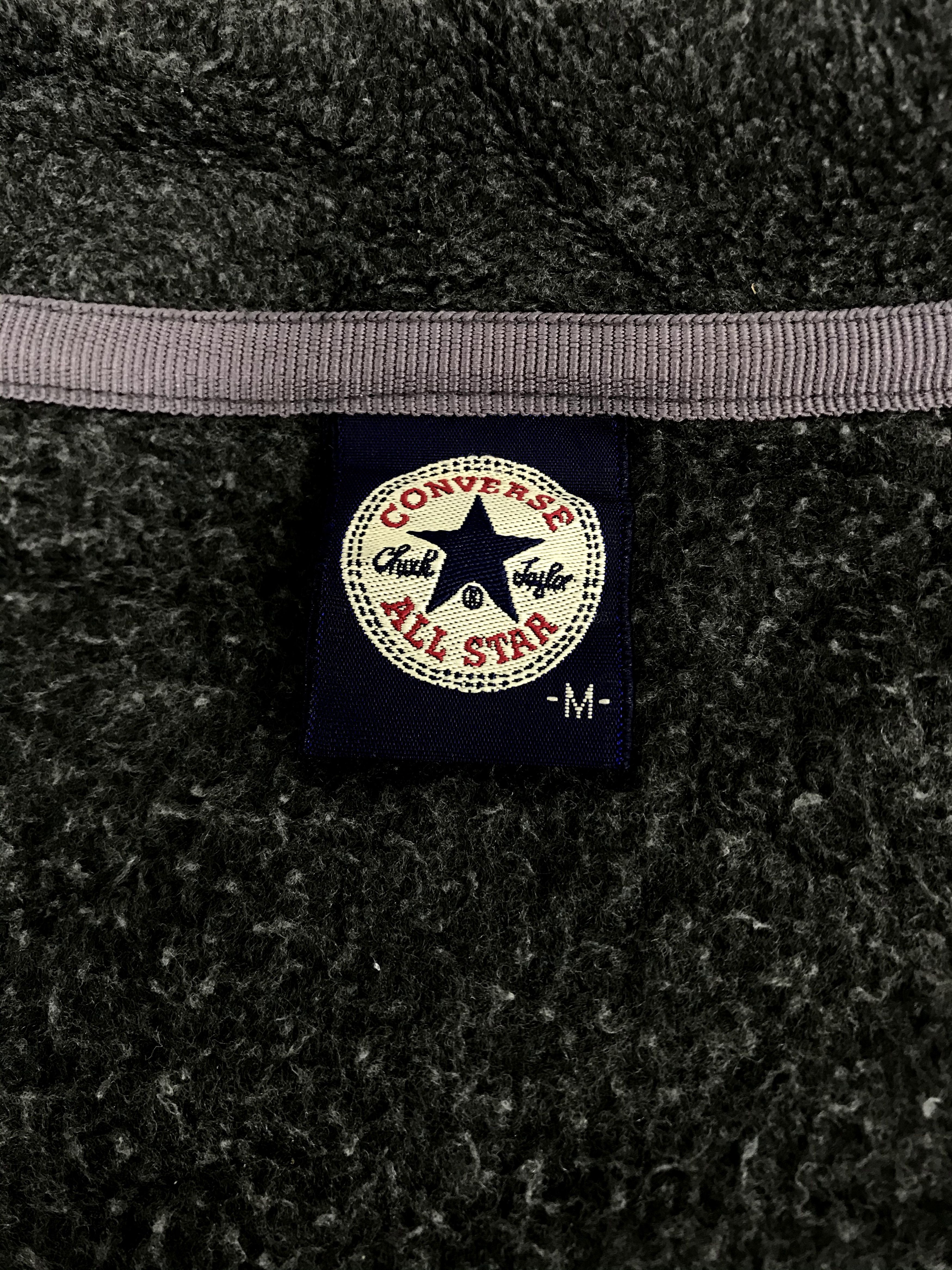 Converse Vintage Converse All Stars Fleece Sherpa Inner Jacket Size US M / EU 48-50 / 2 - 5 Thumbnail