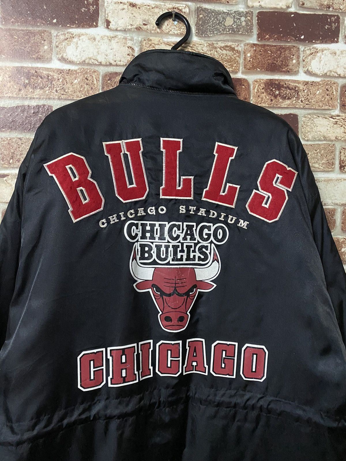 NBA × Vintage GK149 VINTAGE NBA CHICAGO BULLS JACKET JORDAN STYLE Size US L / EU 52-54 / 3 - 3 Thumbnail