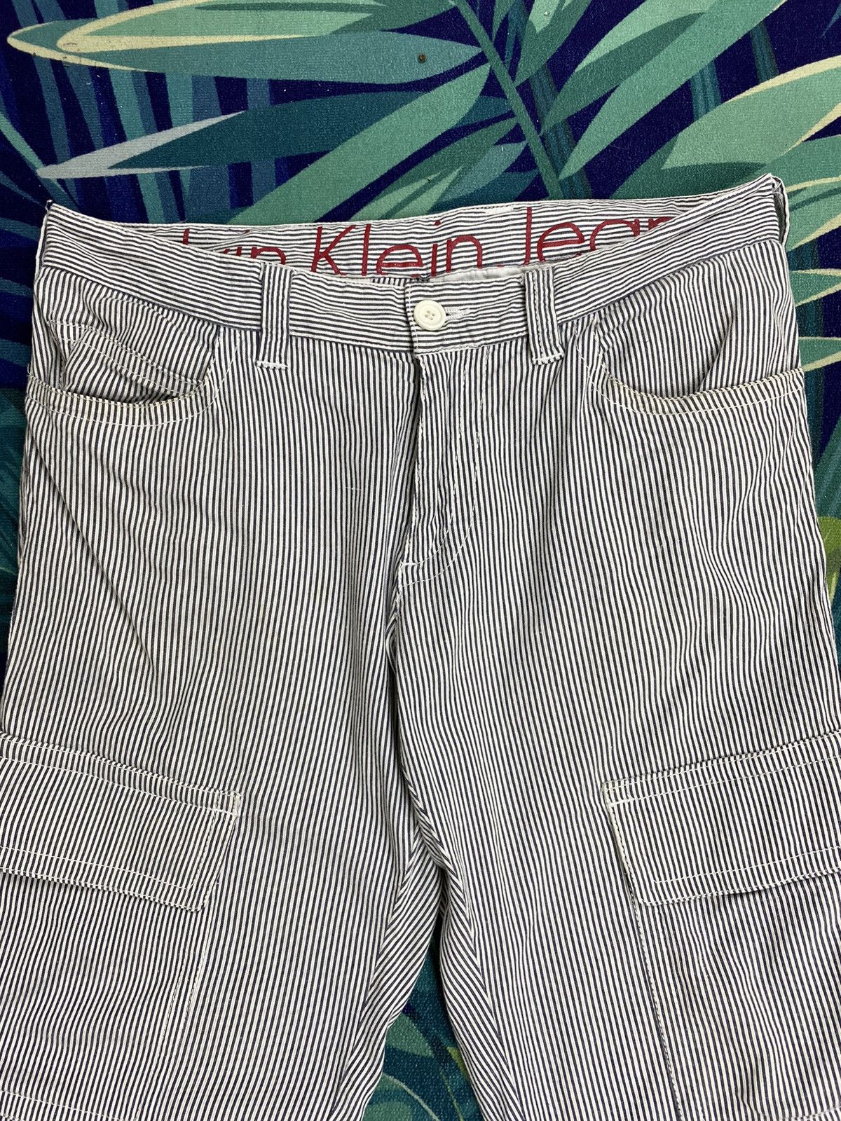 Calvin Klein × Calvin Klein 205W39NYC Calvin Klein Jean Crop Pant Size US 32 / EU 48 - 3 Thumbnail