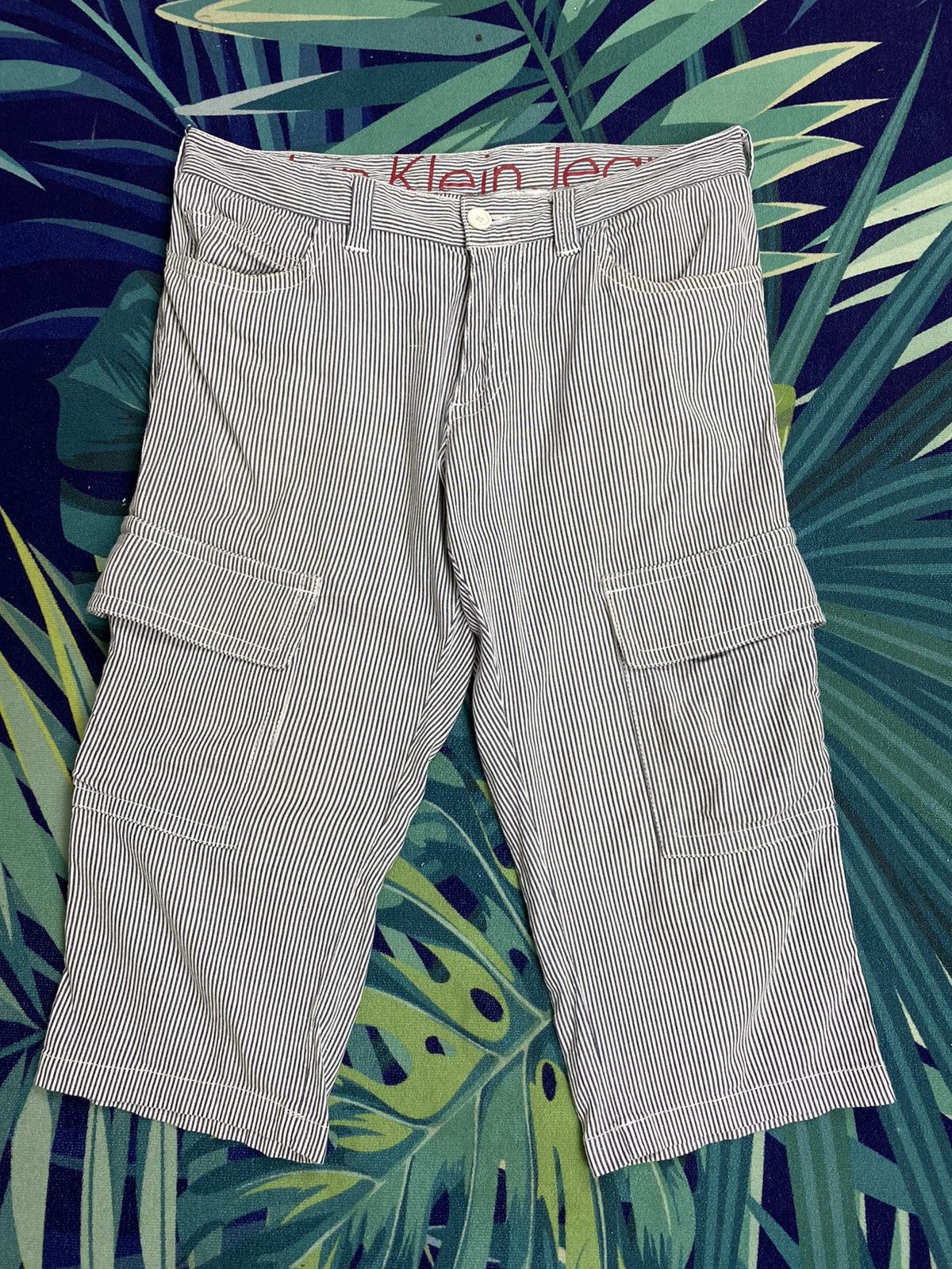 Calvin Klein × Calvin Klein 205W39NYC Calvin Klein Jean Crop Pant Size US 32 / EU 48 - 1 Thumbnail
