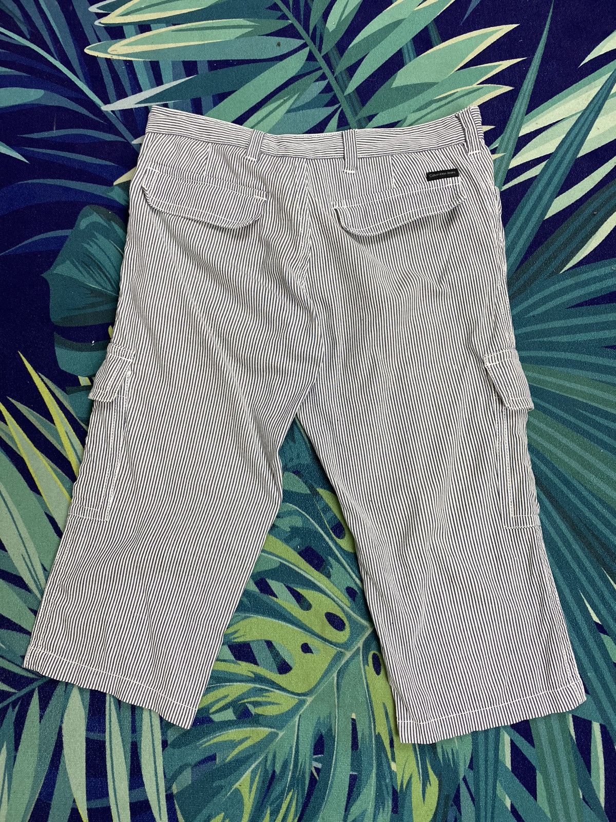 Calvin Klein × Calvin Klein 205W39NYC Calvin Klein Jean Crop Pant Size US 32 / EU 48 - 2 Thumbnail