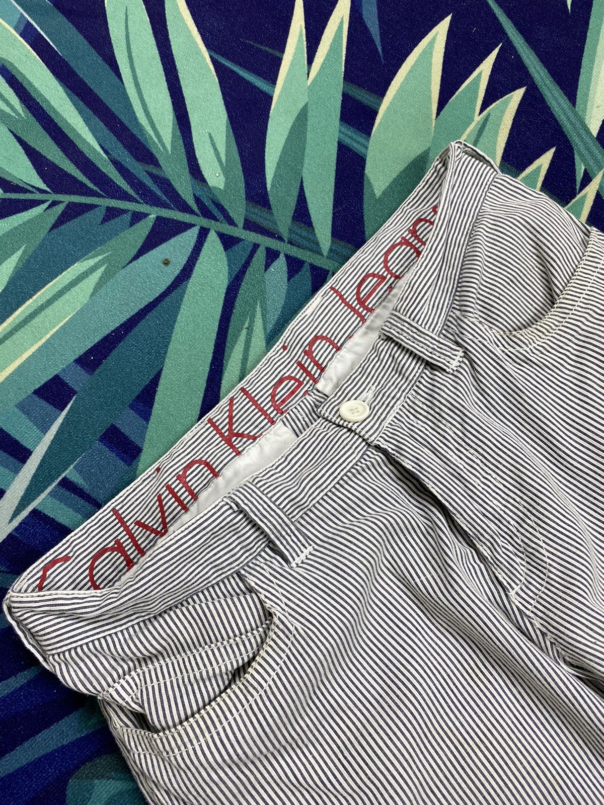 Calvin Klein × Calvin Klein 205W39NYC Calvin Klein Jean Crop Pant Size US 32 / EU 48 - 7 Thumbnail