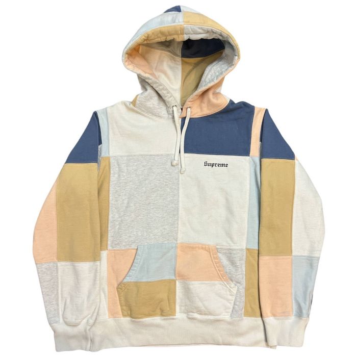 Supreme Supreme Patchwork Hoodie | Grailed