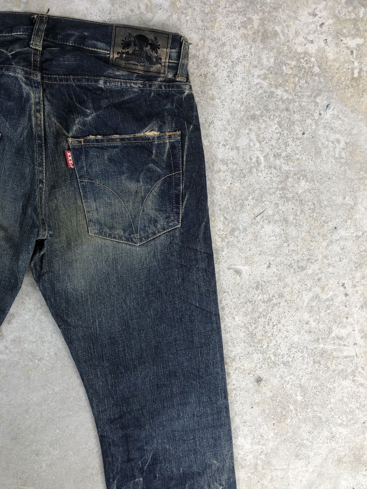 Hysteric Glamour Japanese Thee Hysteric XXX Distressed Jeans Size US 30 / EU 46 - 10 Thumbnail
