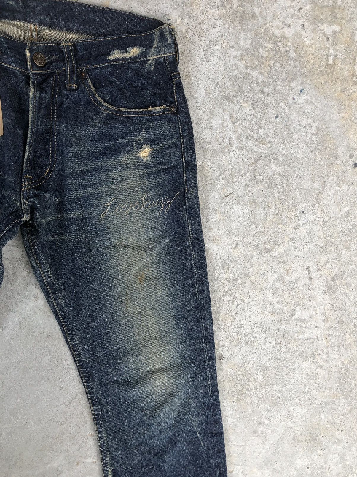 Hysteric Glamour Japanese Thee Hysteric XXX Distressed Jeans Size US 30 / EU 46 - 5 Thumbnail