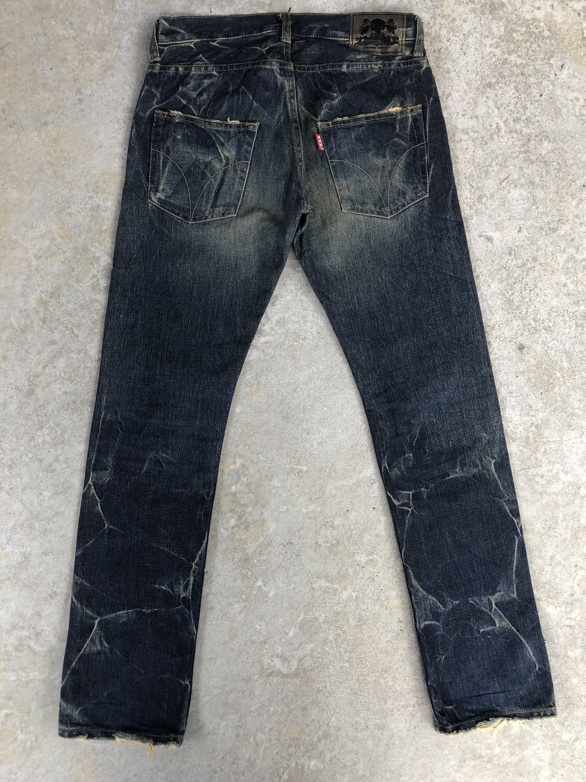 Hysteric Glamour Japanese Thee Hysteric XXX Distressed Jeans Size US 30 / EU 46 - 2 Thumbnail