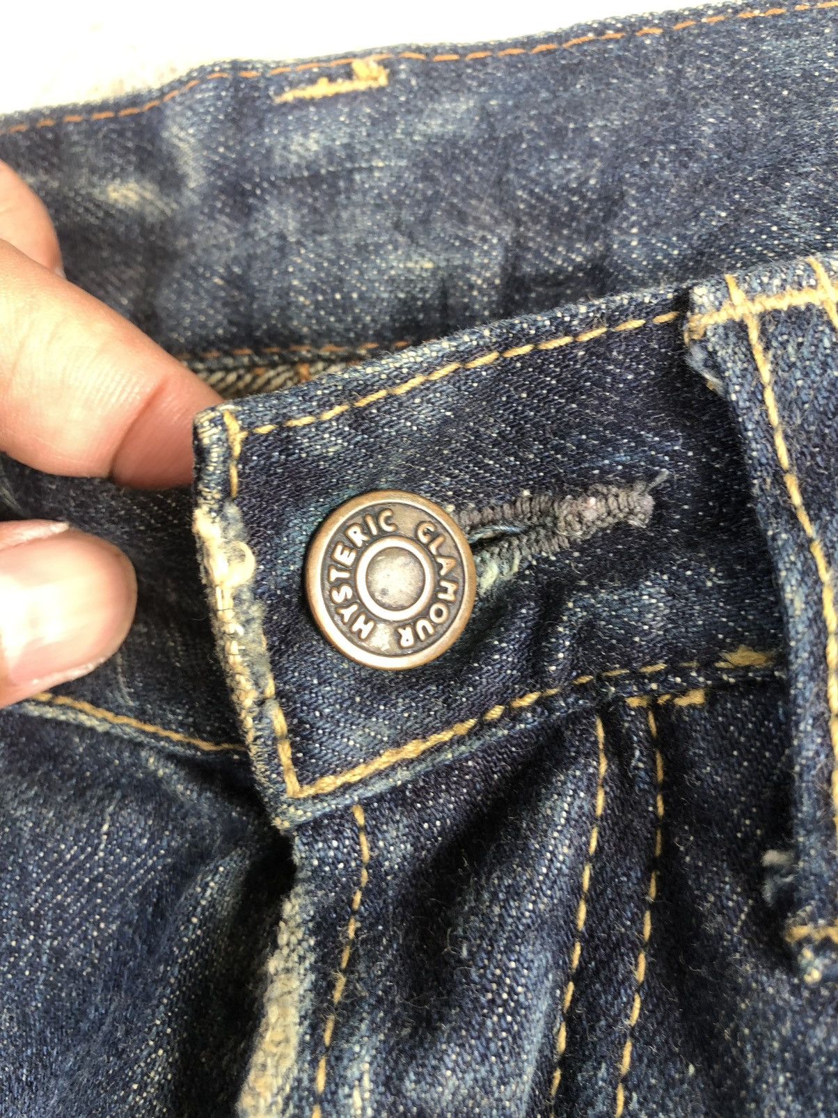 Hysteric Glamour Japanese Thee Hysteric XXX Distressed Jeans Size US 30 / EU 46 - 15 Thumbnail