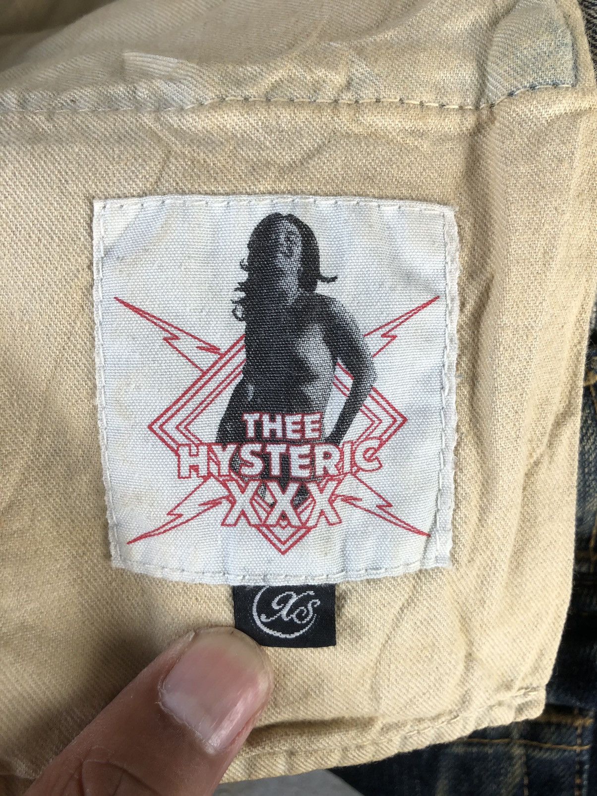 Hysteric Glamour Japanese Thee Hysteric XXX Distressed Jeans Size US 30 / EU 46 - 18 Thumbnail