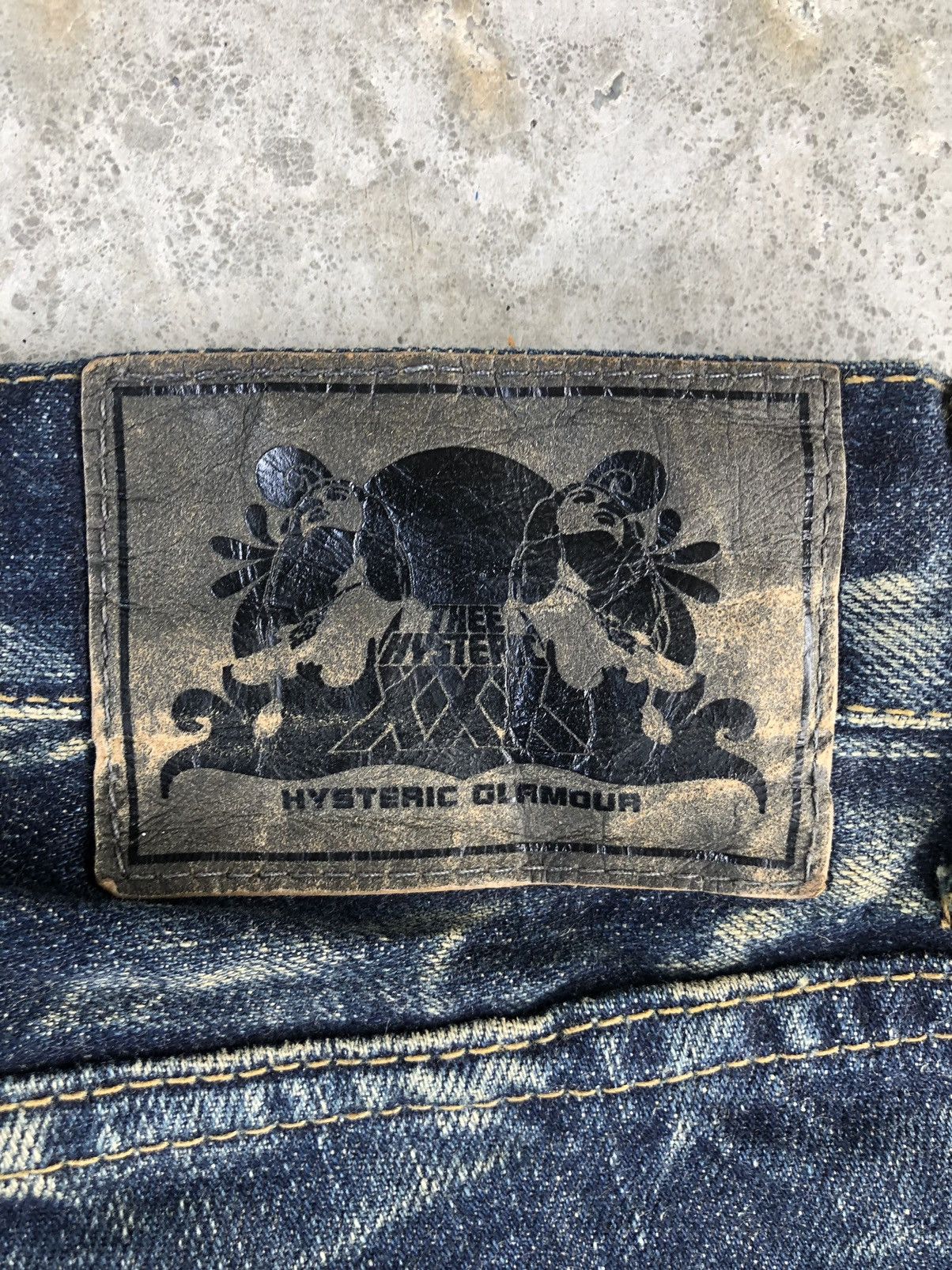 Hysteric Glamour Japanese Thee Hysteric XXX Distressed Jeans Size US 30 / EU 46 - 16 Thumbnail