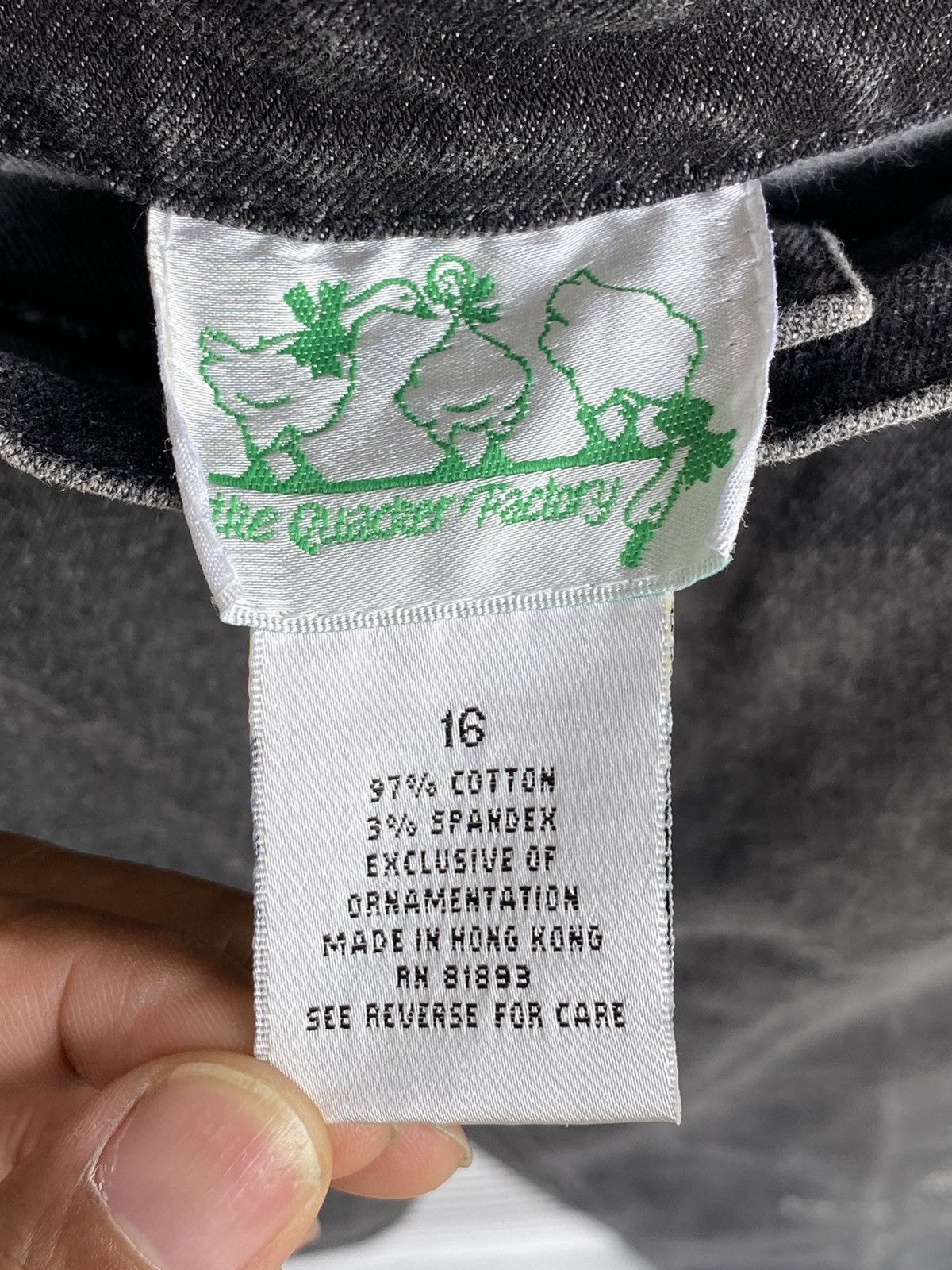 Japanese Brand × Other × Vintage Vintage Spider Web Embroidered Denim / Undercover IsseyYohji Size US 30 / EU 46 - 7 Thumbnail