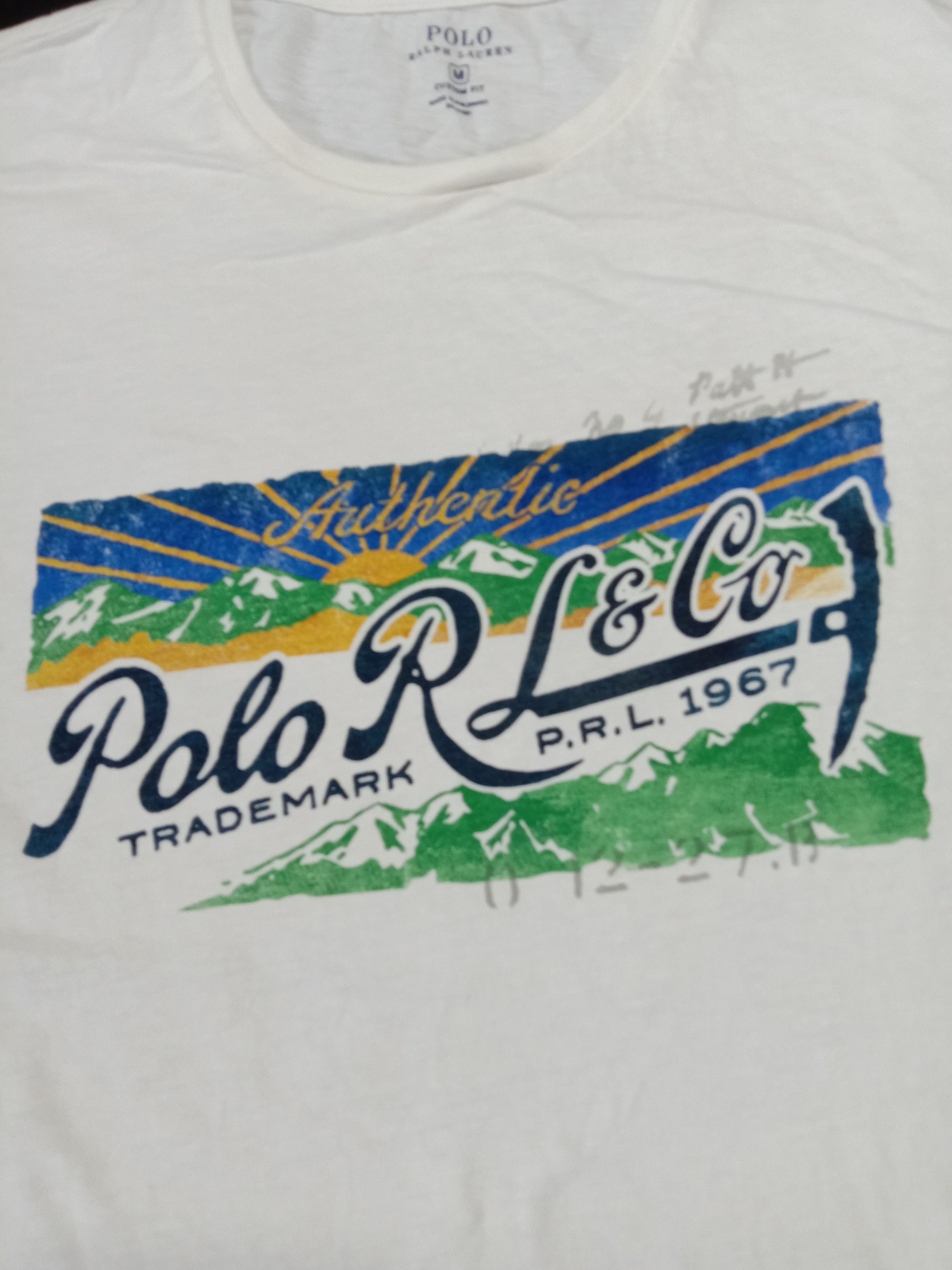 Polo Ralph Lauren Vintage 90s Polo Sport Spell Out Tee Nice Graphic Design Size US S / EU 44-46 / 1 - 2 Thumbnail