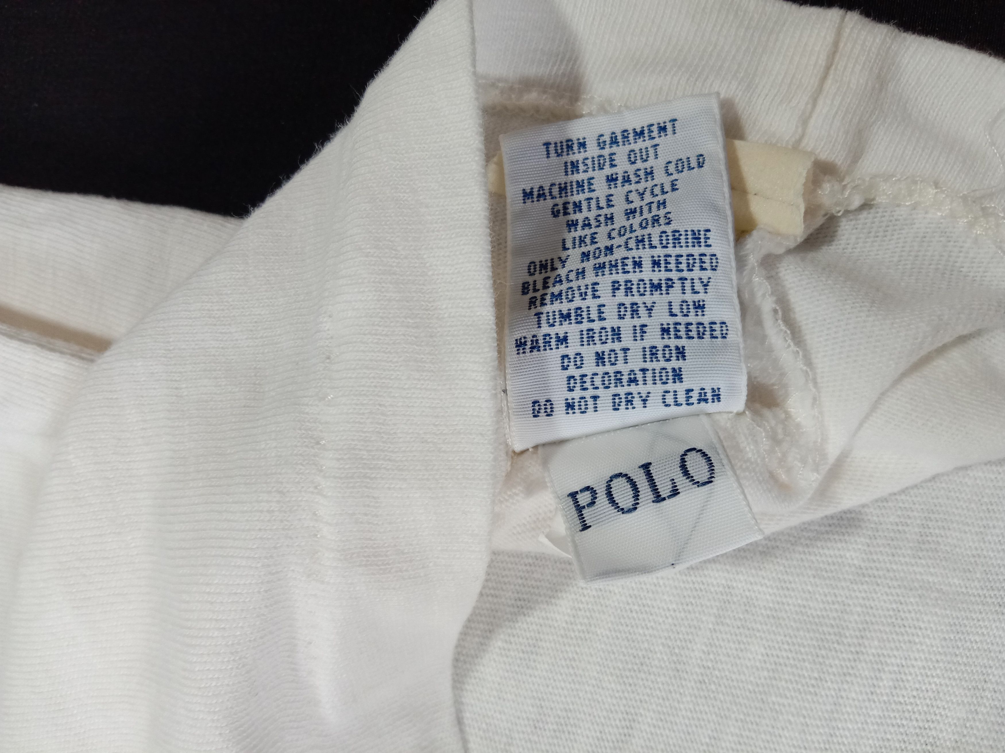 Polo Ralph Lauren Vintage 90s Polo Sport Spell Out Tee Nice Graphic Design Size US S / EU 44-46 / 1 - 4 Thumbnail