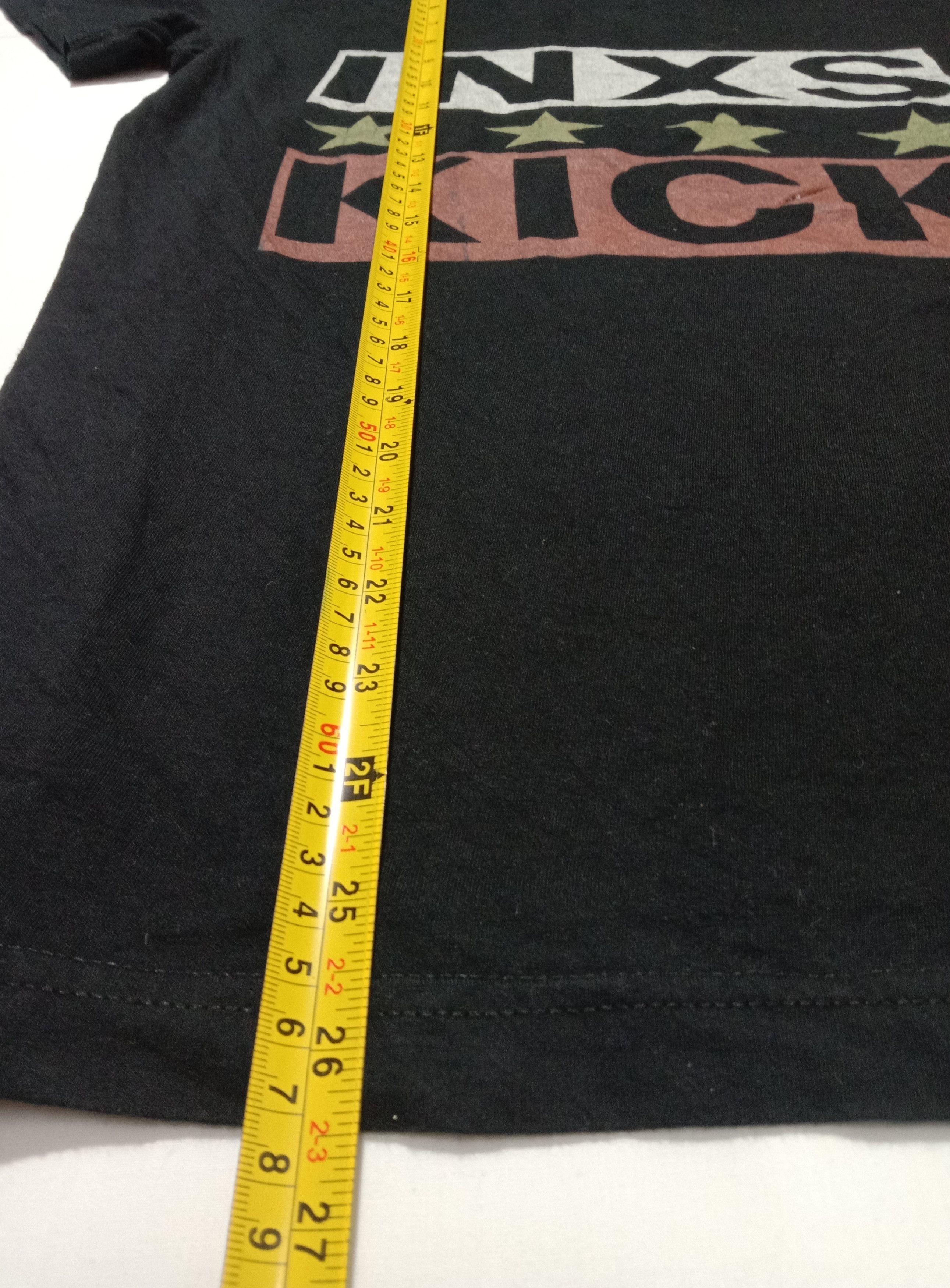 American Apparel INXS KICK Band Tees Big Printed Spell Out Rock Size US S / EU 44-46 / 1 - 7 Thumbnail