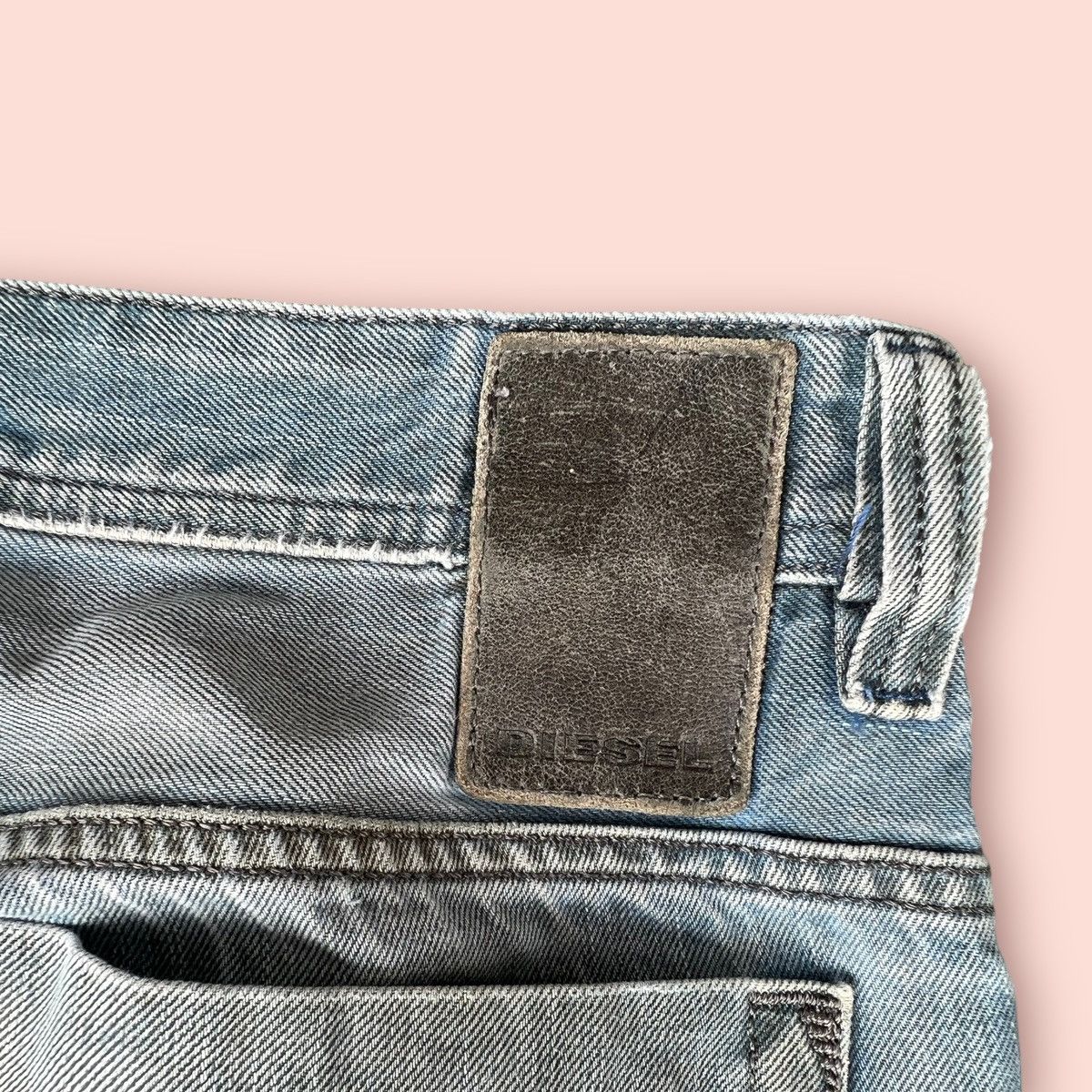 Diesel RARE DIESEL SAFADO DISTRESSED PATCHWORK JEANS Size US 34 / EU 50 - 14 Thumbnail