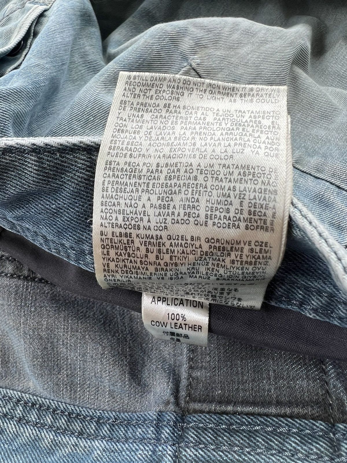 Diesel RARE DIESEL SAFADO DISTRESSED PATCHWORK JEANS Size US 34 / EU 50 - 23 Thumbnail