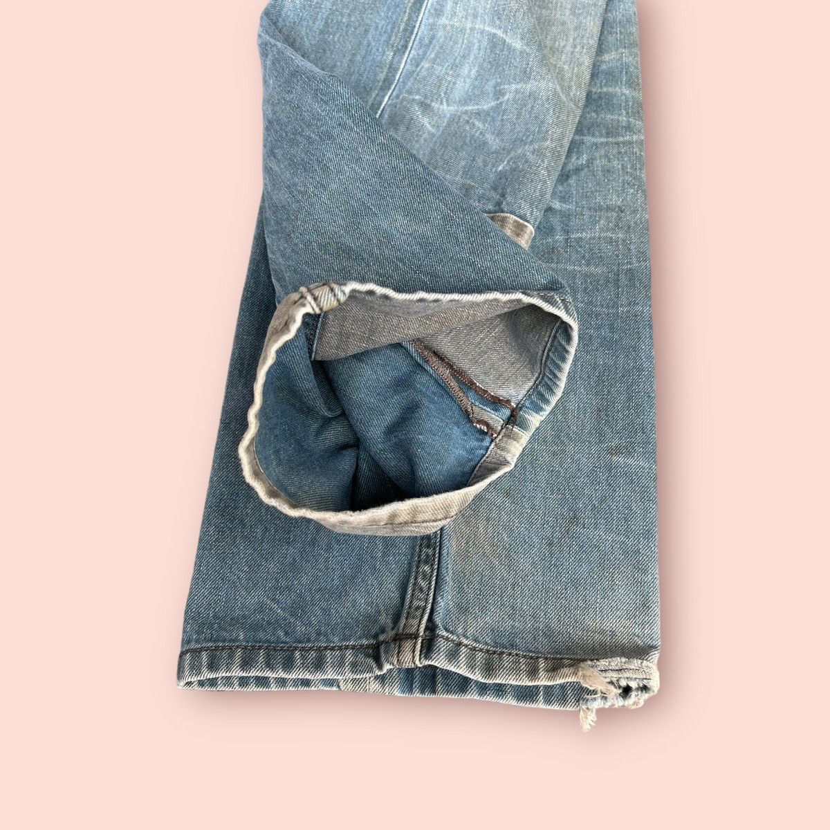 Diesel RARE DIESEL SAFADO DISTRESSED PATCHWORK JEANS Size US 34 / EU 50 - 15 Thumbnail
