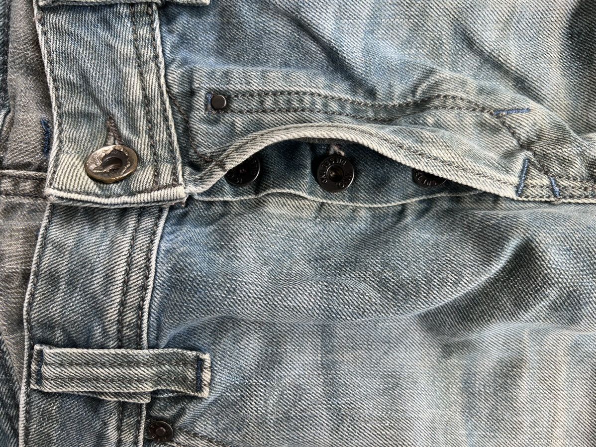 Diesel RARE DIESEL SAFADO DISTRESSED PATCHWORK JEANS Size US 34 / EU 50 - 9 Thumbnail