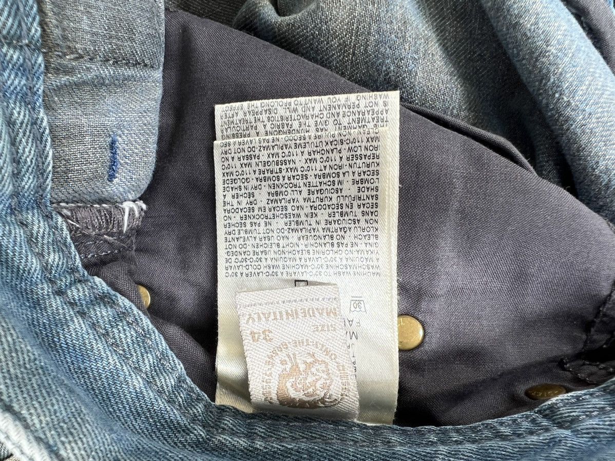Diesel RARE DIESEL SAFADO DISTRESSED PATCHWORK JEANS Size US 34 / EU 50 - 22 Thumbnail