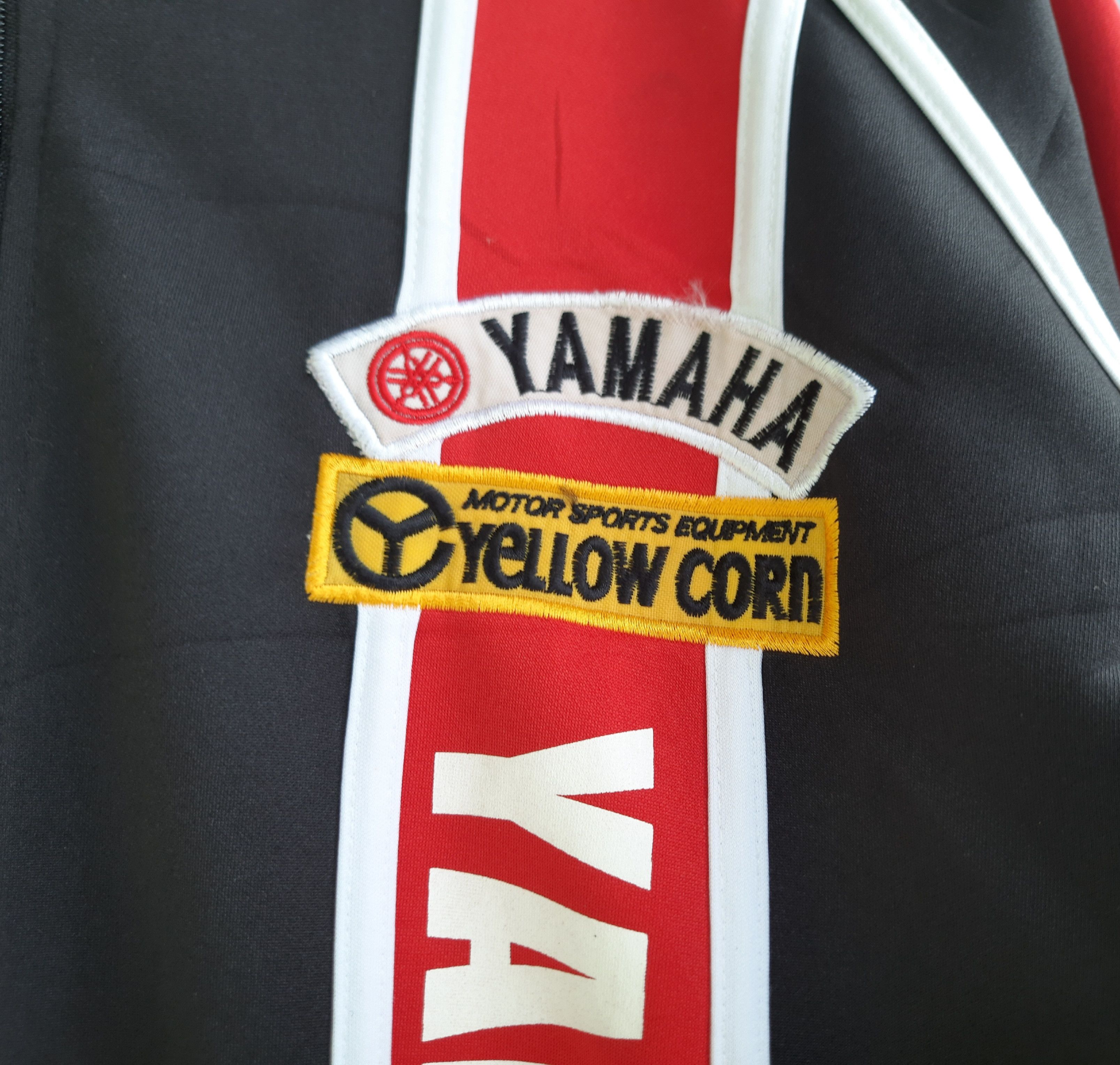 Yamaha Vintage YAMAHA RACING YELLOW CORN DAINESE Track Jacket Size US M / EU 48-50 / 2 - 4 Thumbnail