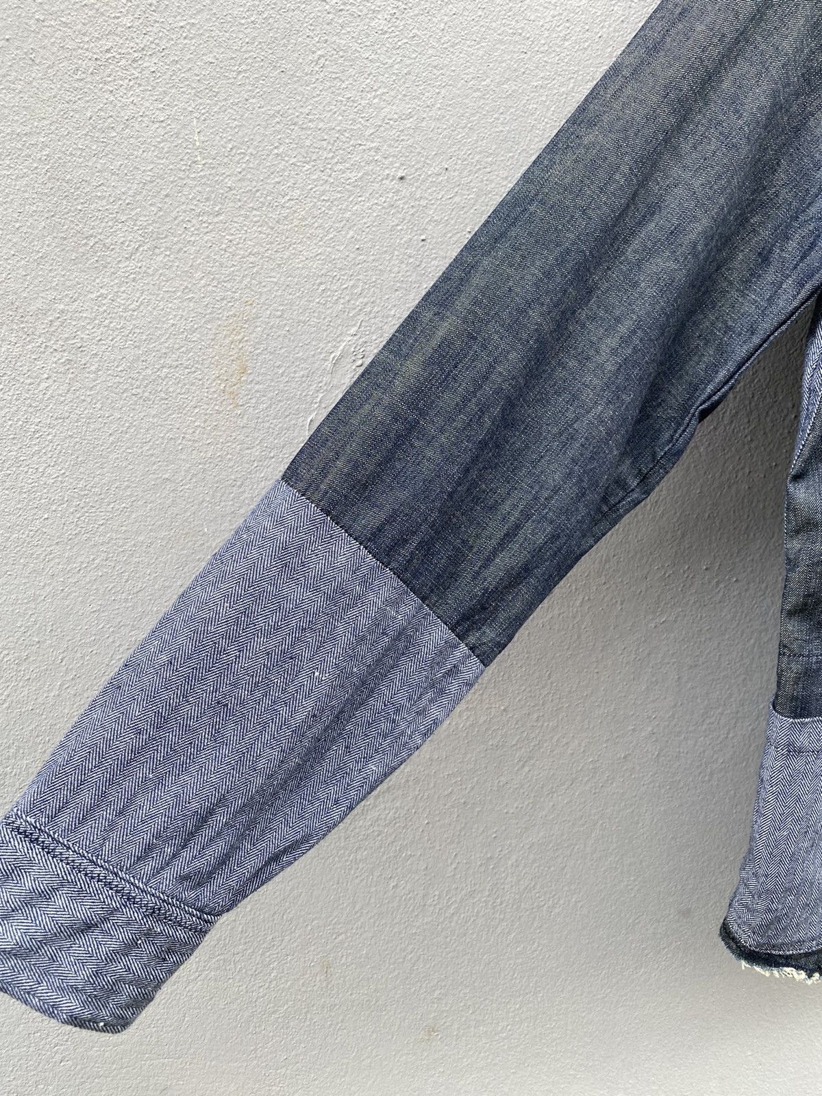 Japanese Brand × go slow caravan 💥Go Slow Caravan Multipocket/Patcworks Rebuild Rare Denim Size US S / EU 44-46 / 1 - 6 Thumbnail