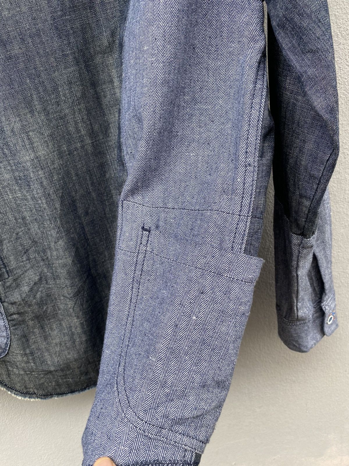 Japanese Brand × go slow caravan 💥Go Slow Caravan Multipocket/Patcworks Rebuild Rare Denim Size US S / EU 44-46 / 1 - 16 Thumbnail