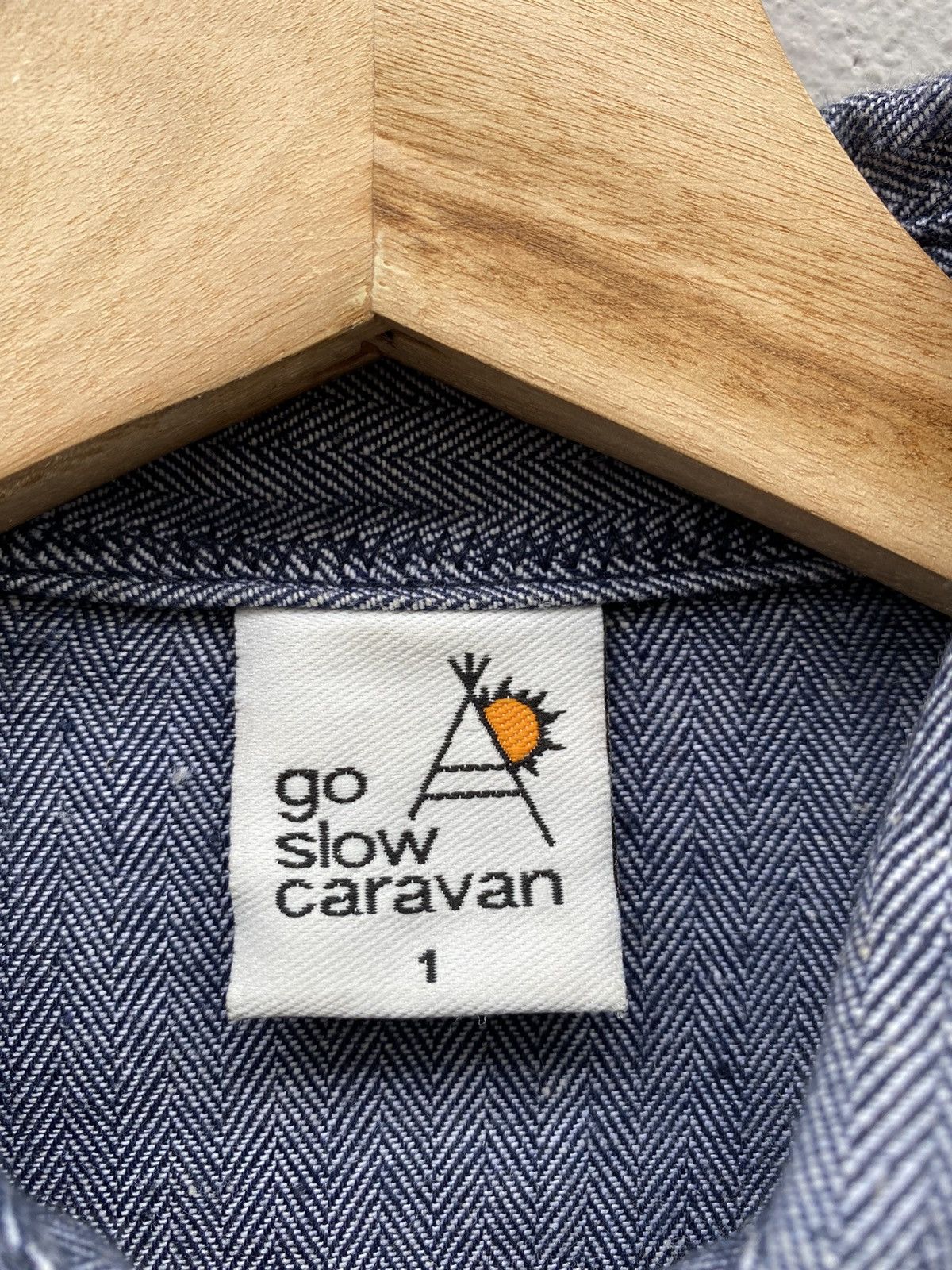 Japanese Brand × go slow caravan 💥Go Slow Caravan Multipocket/Patcworks Rebuild Rare Denim Size US S / EU 44-46 / 1 - 3 Thumbnail