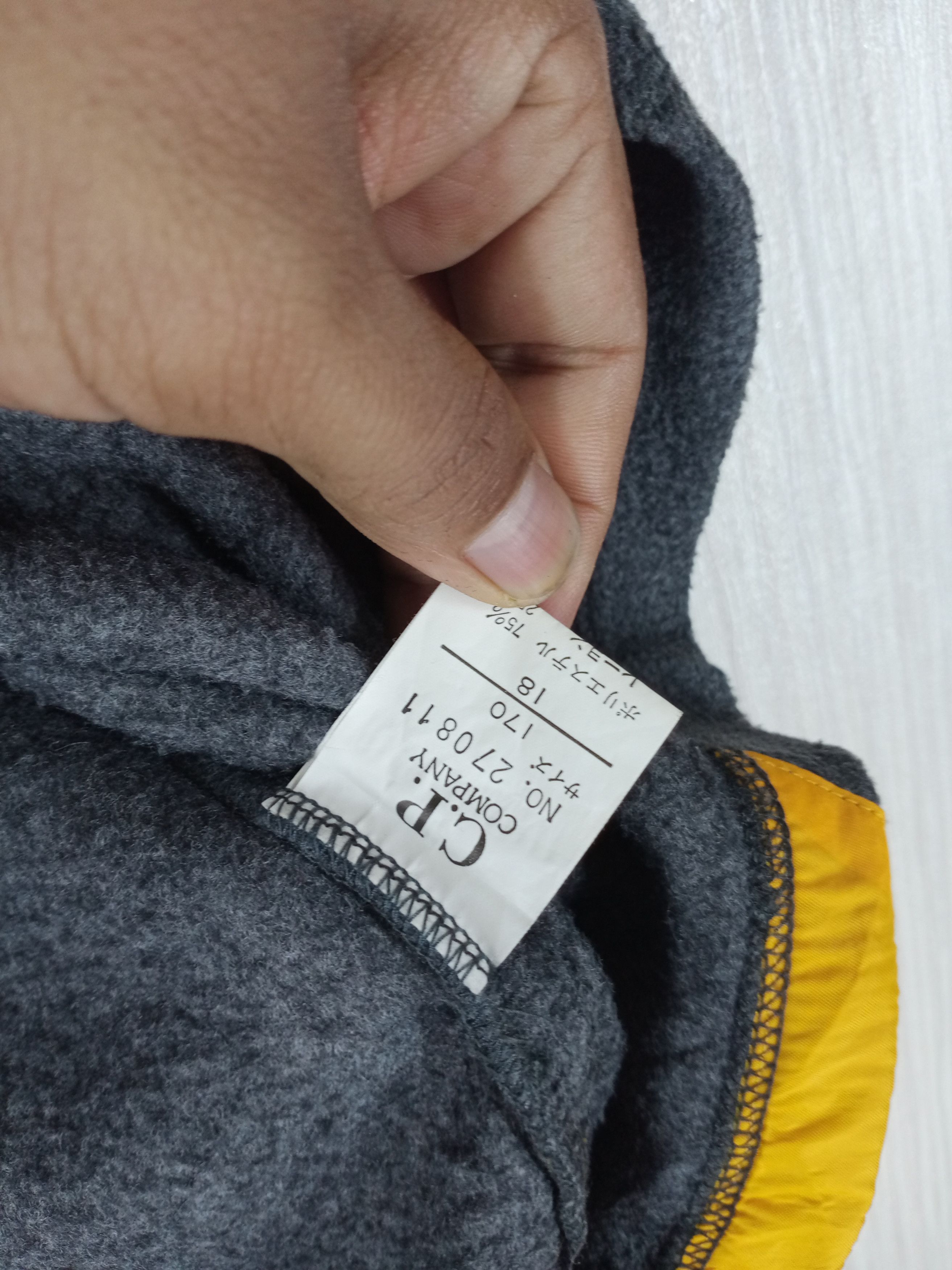 C.P. Company C.P Company Turtleneck Fleece Sweatshirt Size US L / EU 52-54 / 3 - 4 Thumbnail