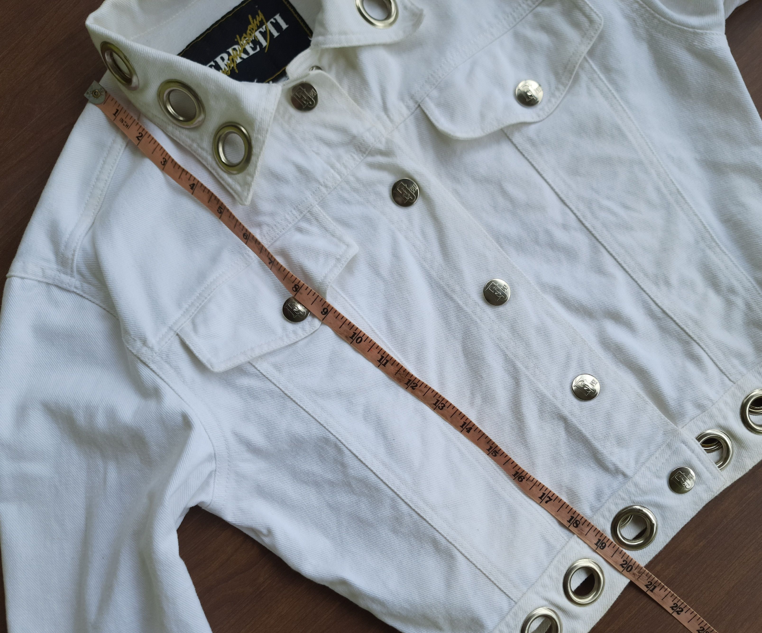 Alberta Ferretti Vintage ALBERTA FERRETTI Designer Jeans Philosophy Jacket Size US M / EU 48-50 / 2 - 11 Thumbnail