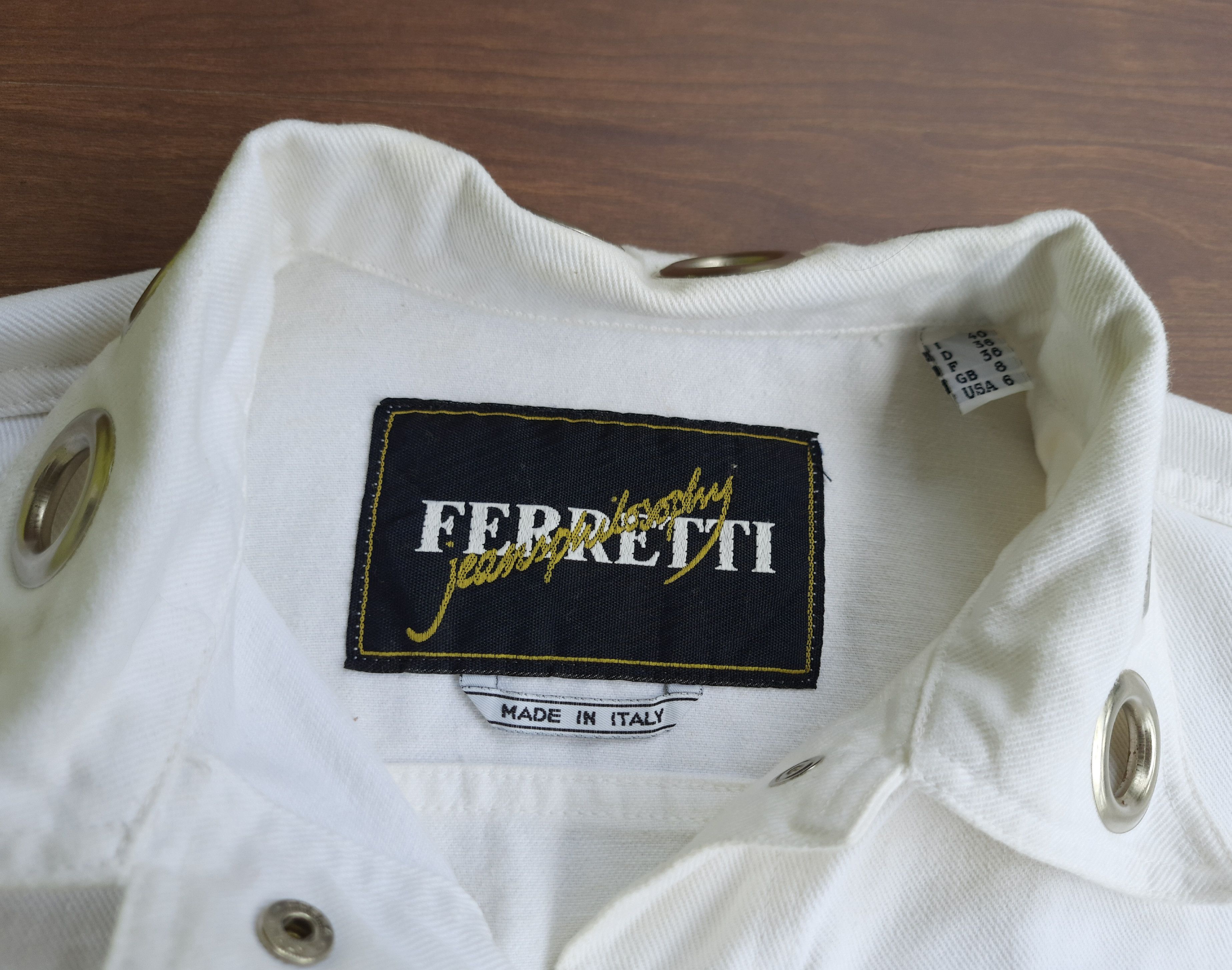 Alberta Ferretti Vintage ALBERTA FERRETTI Designer Jeans Philosophy Jacket Size US M / EU 48-50 / 2 - 5 Thumbnail