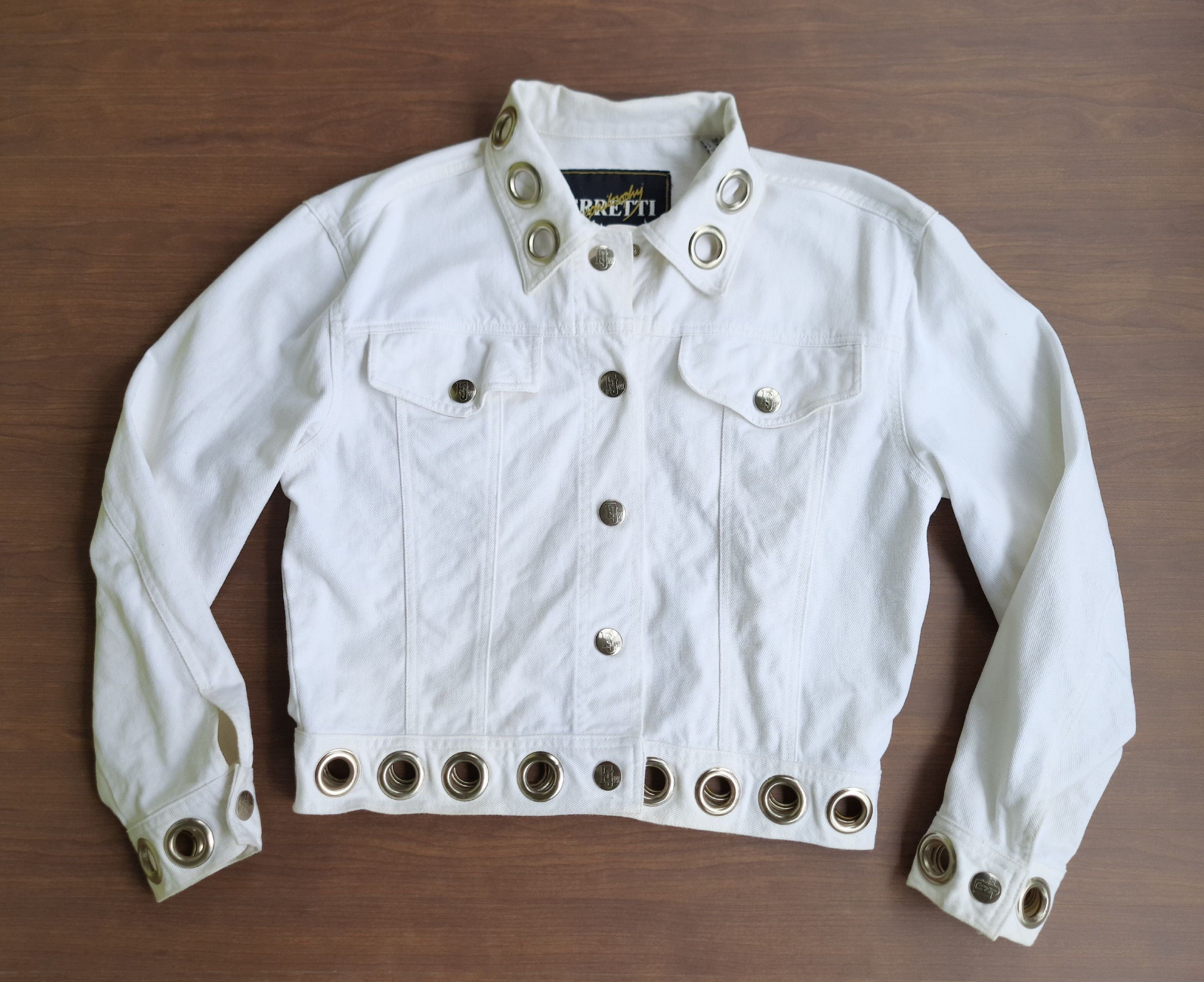Alberta Ferretti Vintage ALBERTA FERRETTI Designer Jeans Philosophy Jacket Size US M / EU 48-50 / 2 - 1 Thumbnail