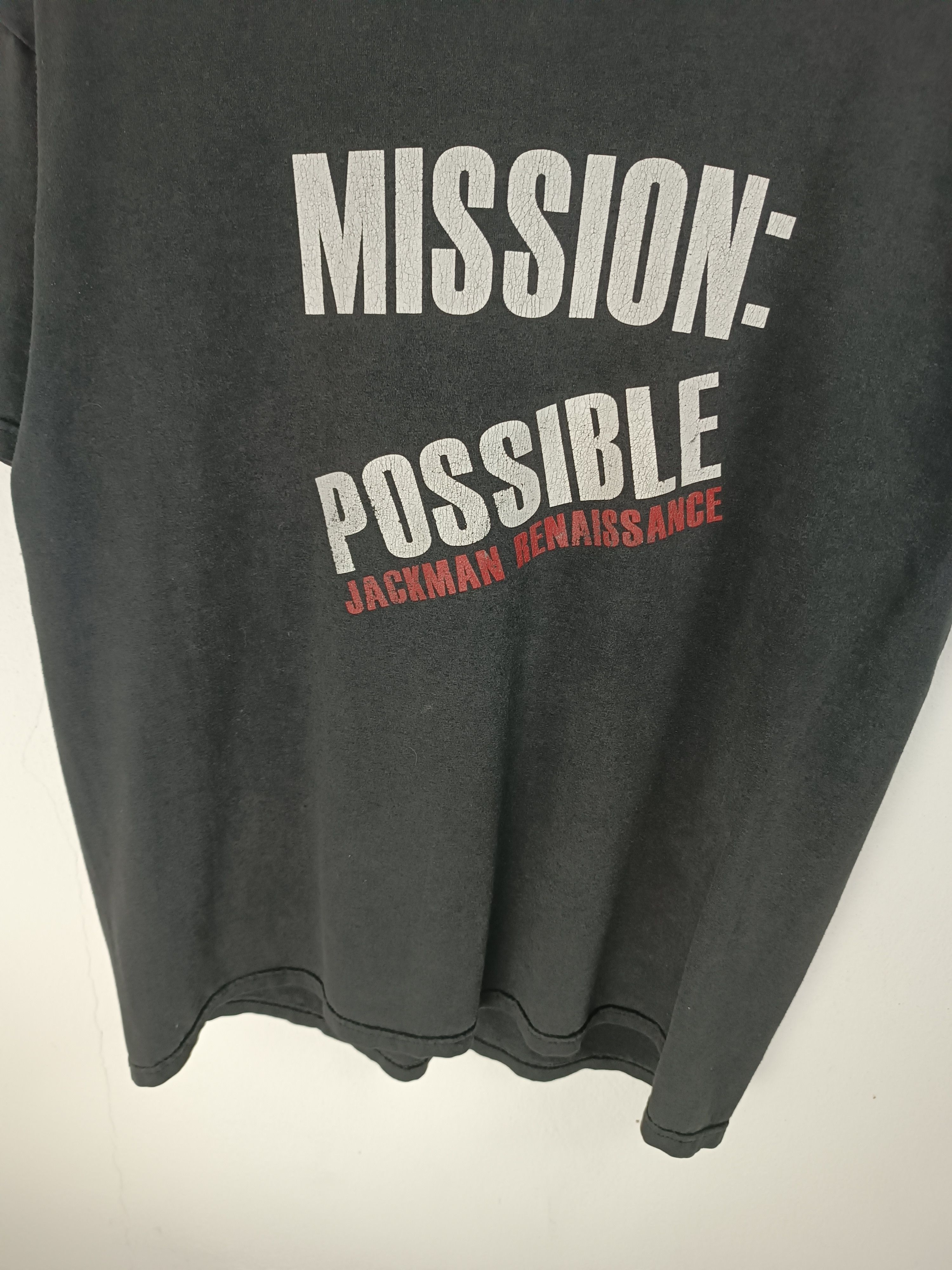 Other VINTAGE Y2K MISSION : POSSIBLE PARODY ADULT FUNNY TEE Size US L / EU 52-54 / 3 - 8 Thumbnail
