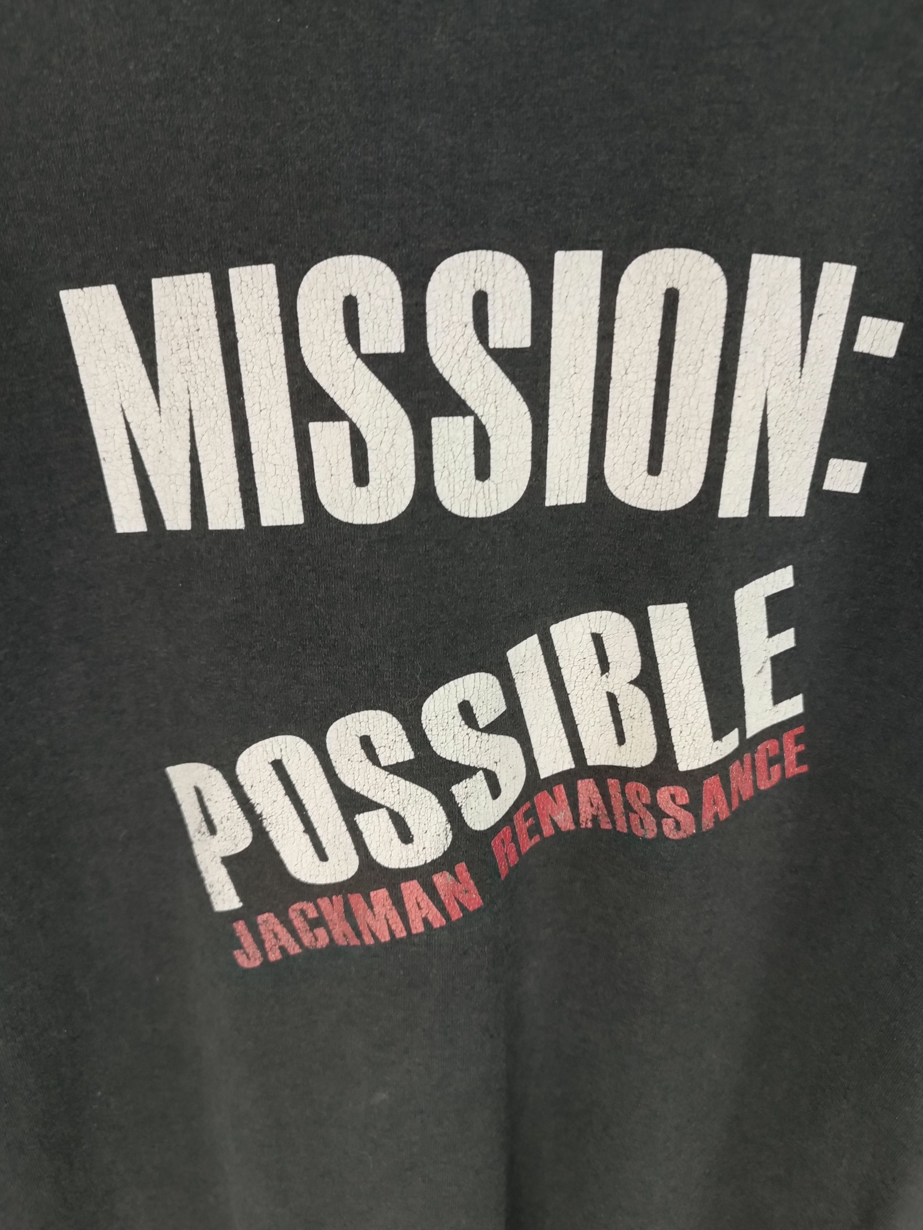 Other VINTAGE Y2K MISSION : POSSIBLE PARODY ADULT FUNNY TEE Size US L / EU 52-54 / 3 - 9 Thumbnail