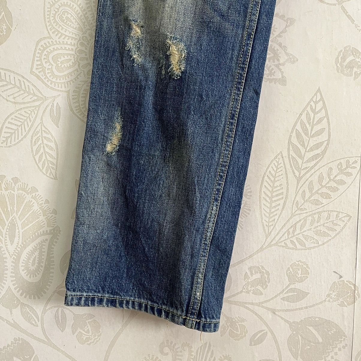 Diesel × Vintage Vintage Diesel Distressing Denim Viker Made In Italy Size US 29 - 9 Thumbnail