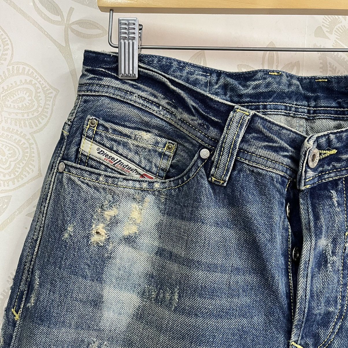 Diesel × Vintage Vintage Diesel Distressing Denim Viker Made In Italy Size US 29 - 7 Thumbnail