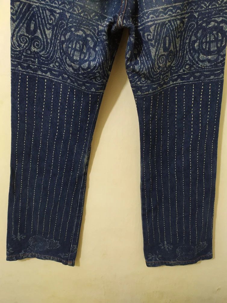 Jean Paul Gaultier × Vintage 🔥Jean Paul Gaultier Egypt Graphics Design Pants Size US 28 / EU 44 - 8 Thumbnail